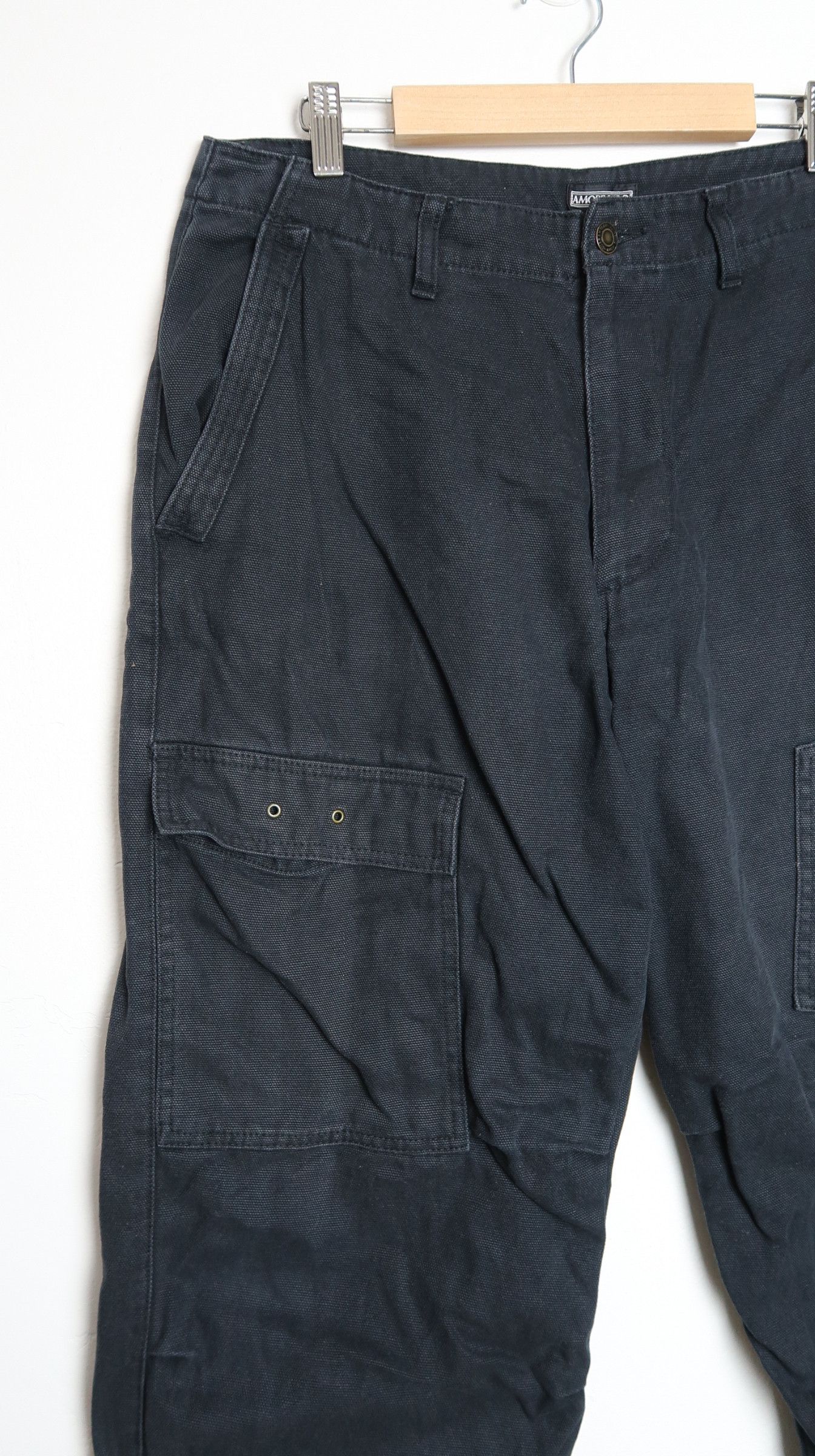 Japanese Brand Amore Puro Multipocket Zipper Workwear Cargo Pants Size US 33 - 6 Thumbnail