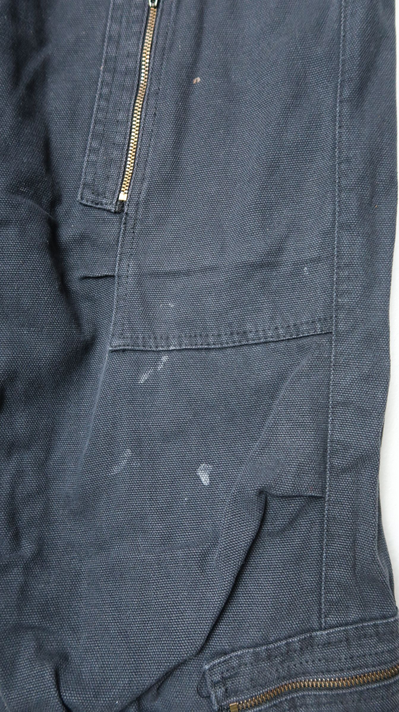 Japanese Brand Amore Puro Multipocket Zipper Workwear Cargo Pants Size US 33 - 5 Thumbnail