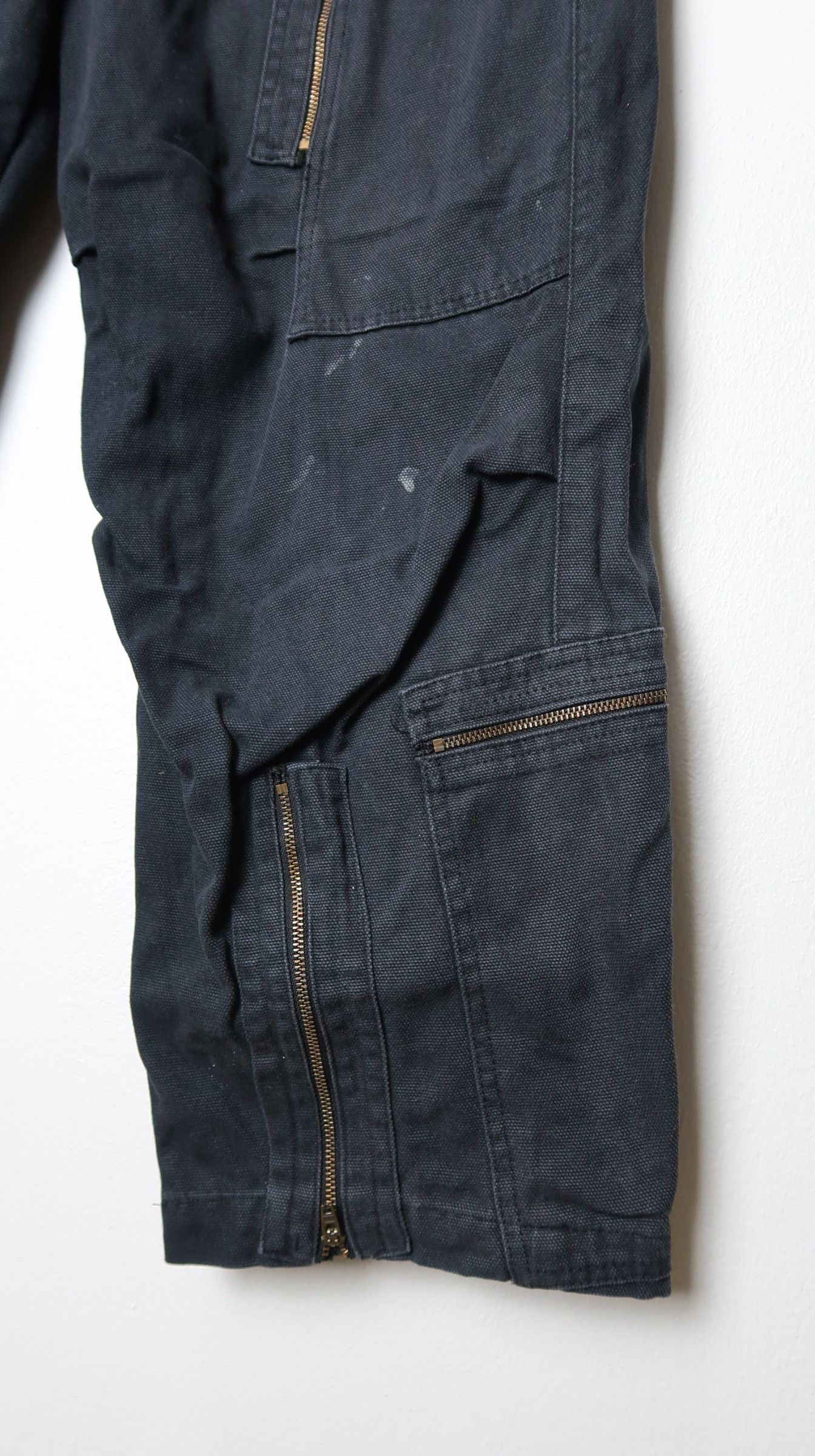 Japanese Brand Amore Puro Multipocket Zipper Workwear Cargo Pants Size US 33 - 4 Thumbnail