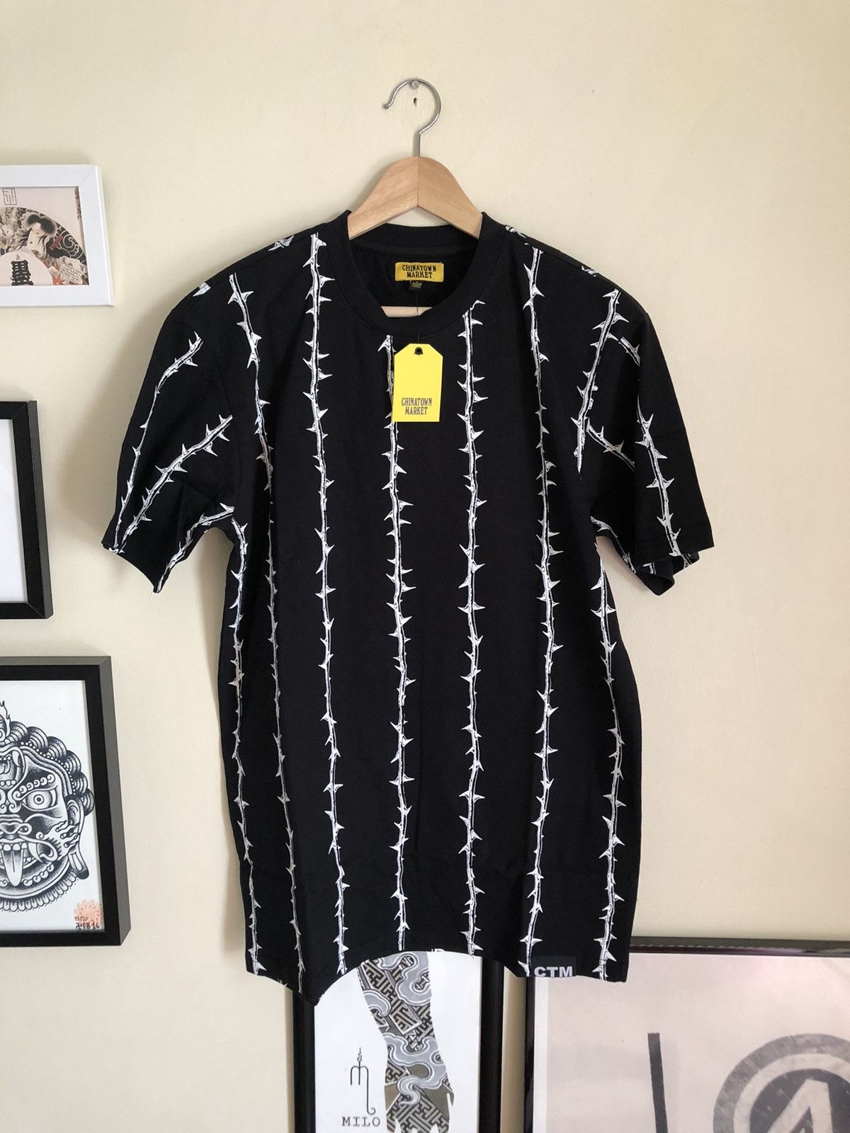 Market Chinatown Market Thorns pattern t-shirt Size US L / EU 52-54 / 3 - 1 Thumbnail