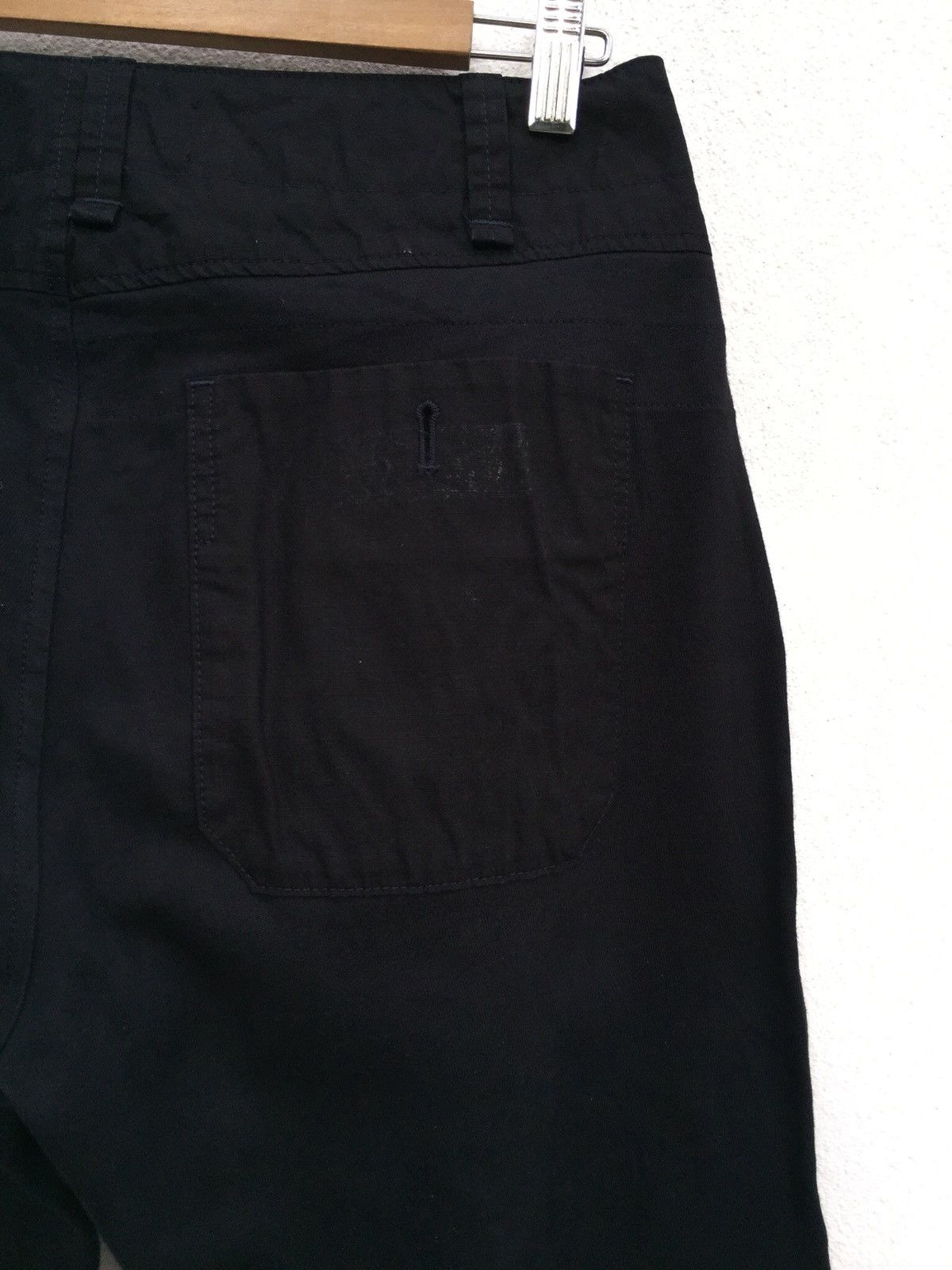 Japanese Brand Made in Japan Curly Black Goth Khakis Pants Size US 32 / EU 48 - 5 Thumbnail