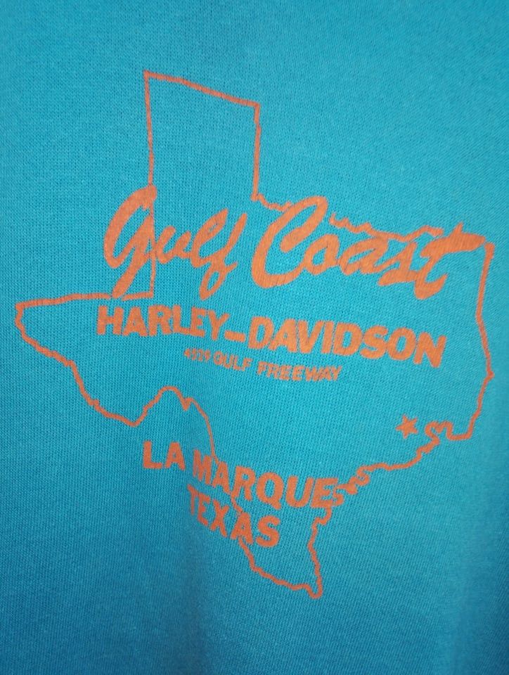 Harley Davidson Vintage Harley Davidson Gold Coast La Marque Taxes(c25) Size US L / EU 52-54 / 3 - 3 Thumbnail