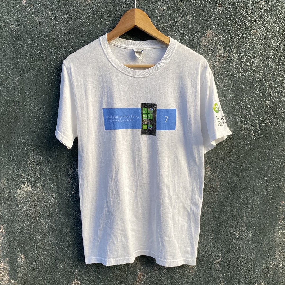 Microsoft Vintage The New Windows Phone Tee Size US S / EU 44-46 / 1 - 1 Thumbnail