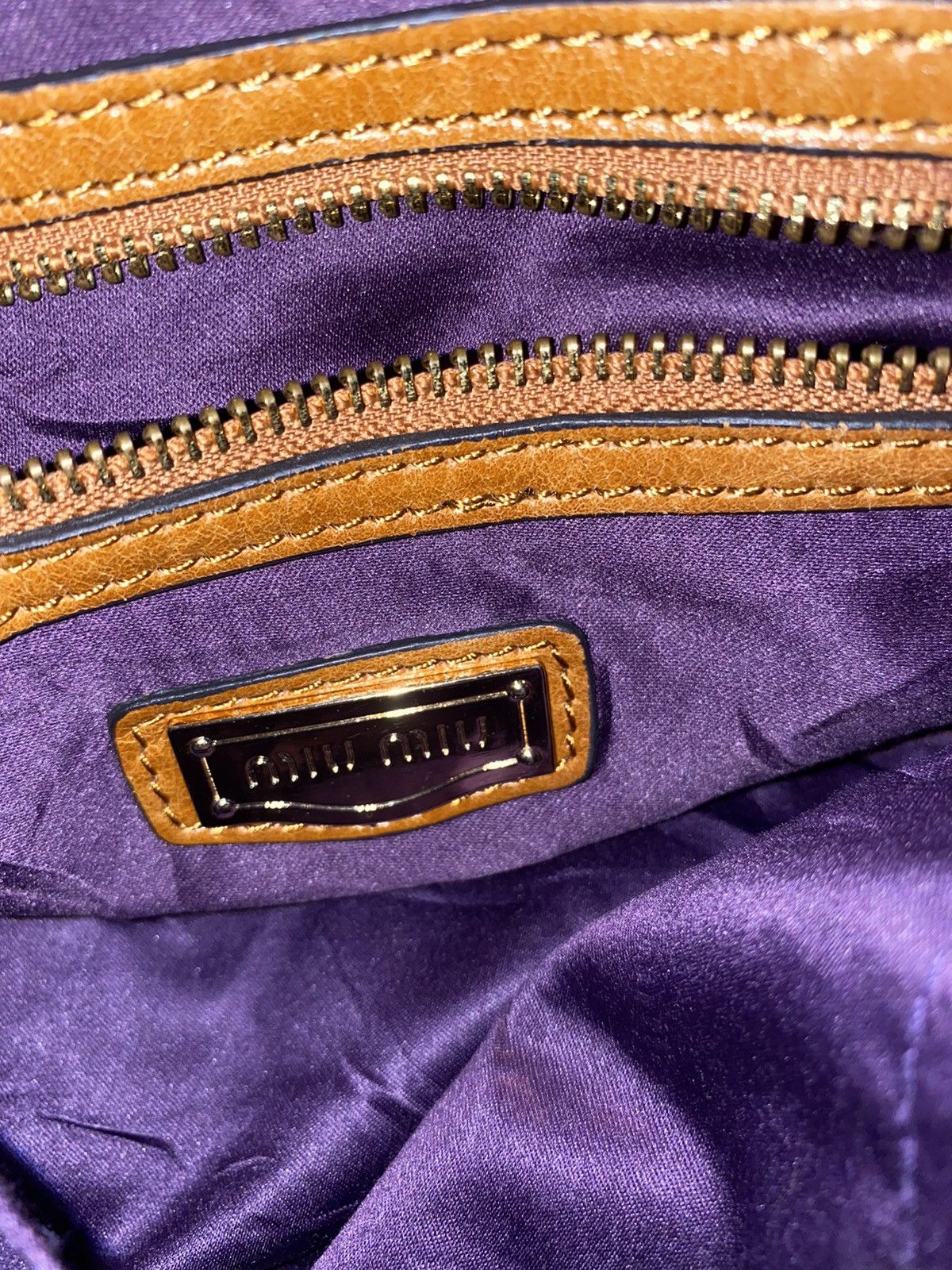 Miu Miu Miu Miu Vitello Lux Bow Handbag Size ONE SIZE - 10 Thumbnail
