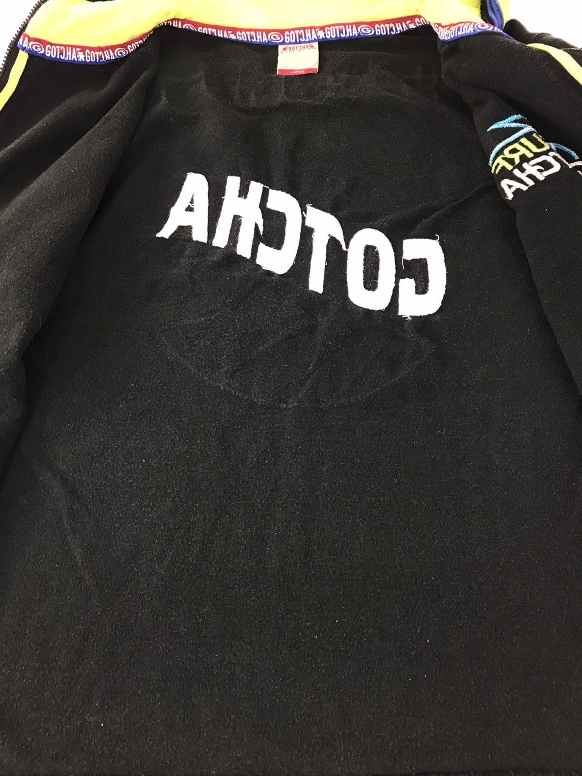Gotcha Gotcha Surf Ride Waves California Hoodies Big Logo Sidetape Size US M / EU 48-50 / 2 - 5 Thumbnail