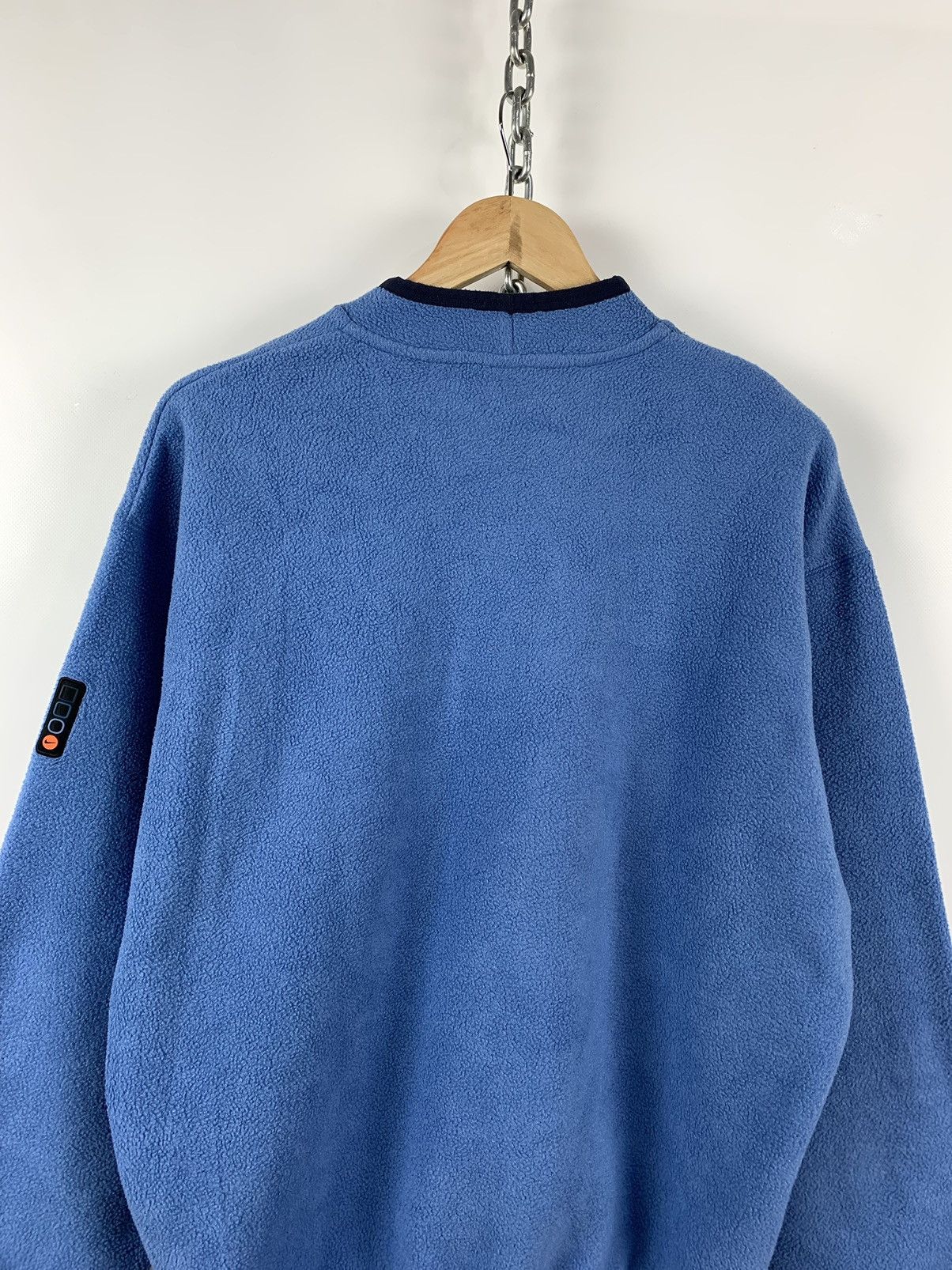 Nike 90s Vintage Nike Center Swoosh Fleece Electric Sweatshirt Size US M / EU 48-50 / 2 - 7 Thumbnail