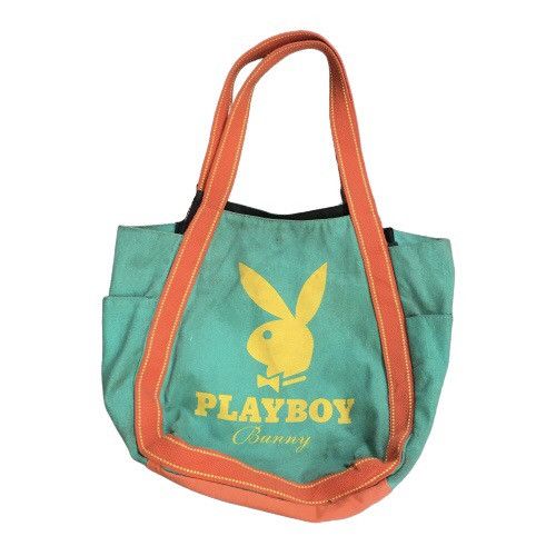 Playboy × Vintage Playboy Handbag Big Logo Colour block Size ONE SIZE - 1 Thumbnail