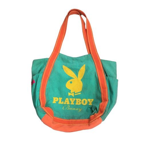 Playboy × Vintage Playboy Handbag Big Logo Colour block Size ONE SIZE - 2 Thumbnail