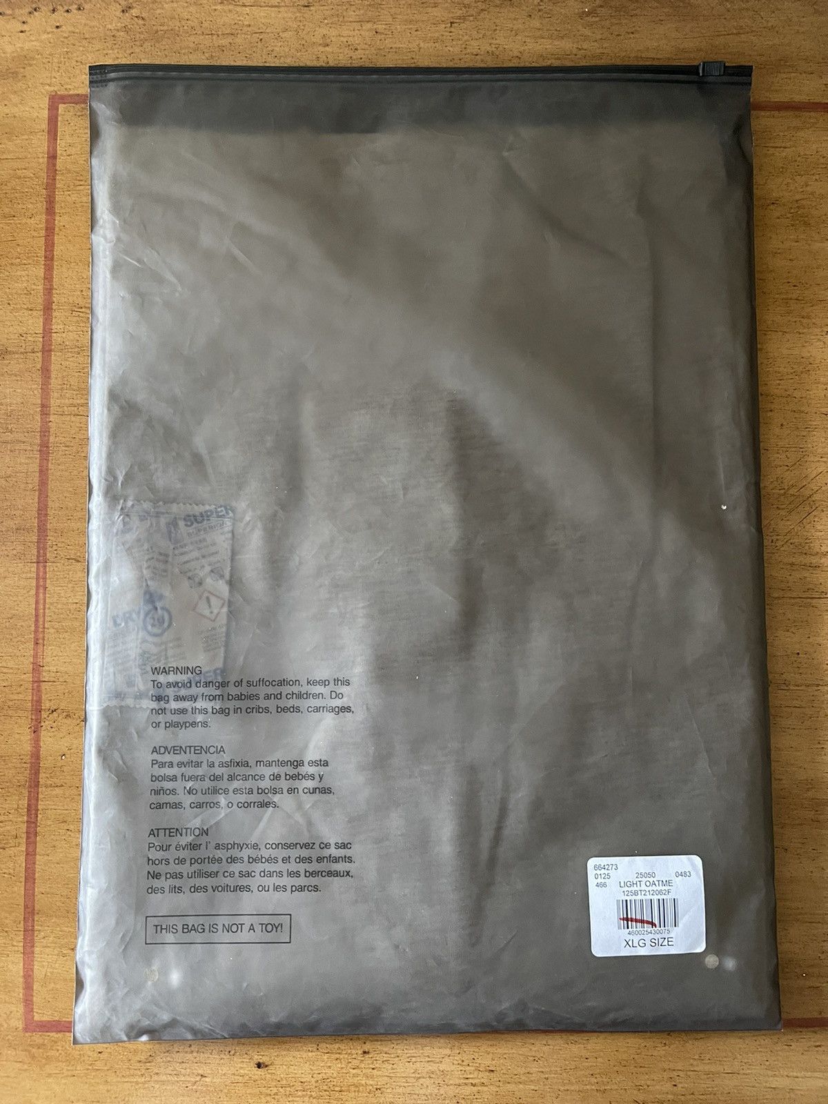 FOG × Fear of God × Pacsun FoG - Essentials Fear Of God Light Oatmeal T-Shirt Sz (XL) Size US XL / EU 56 / 4 - 6 Thumbnail