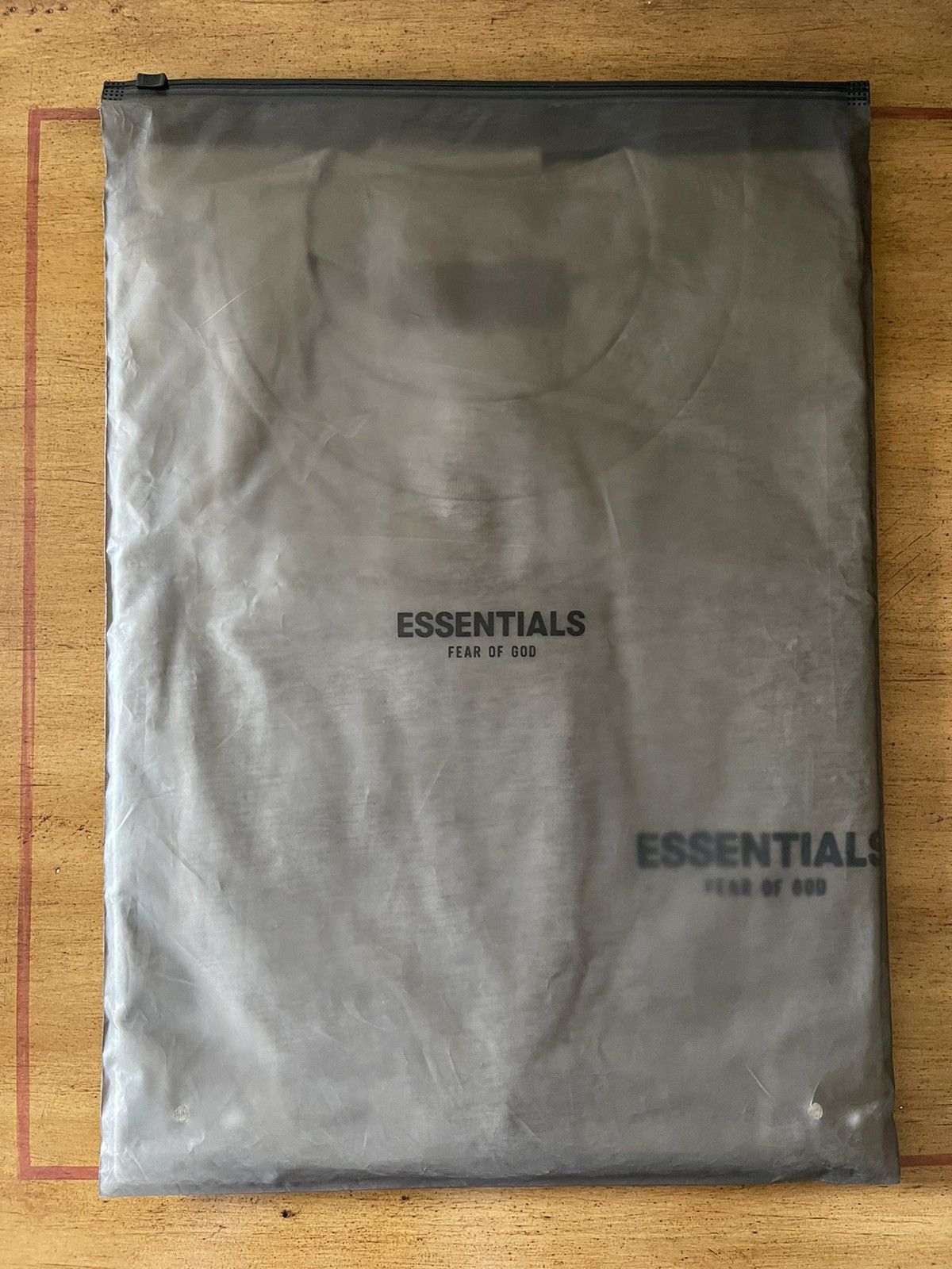 FOG × Fear of God × Pacsun FoG - Essentials Fear Of God Light Oatmeal T-Shirt Sz (XL) Size US XL / EU 56 / 4 - 5 Thumbnail
