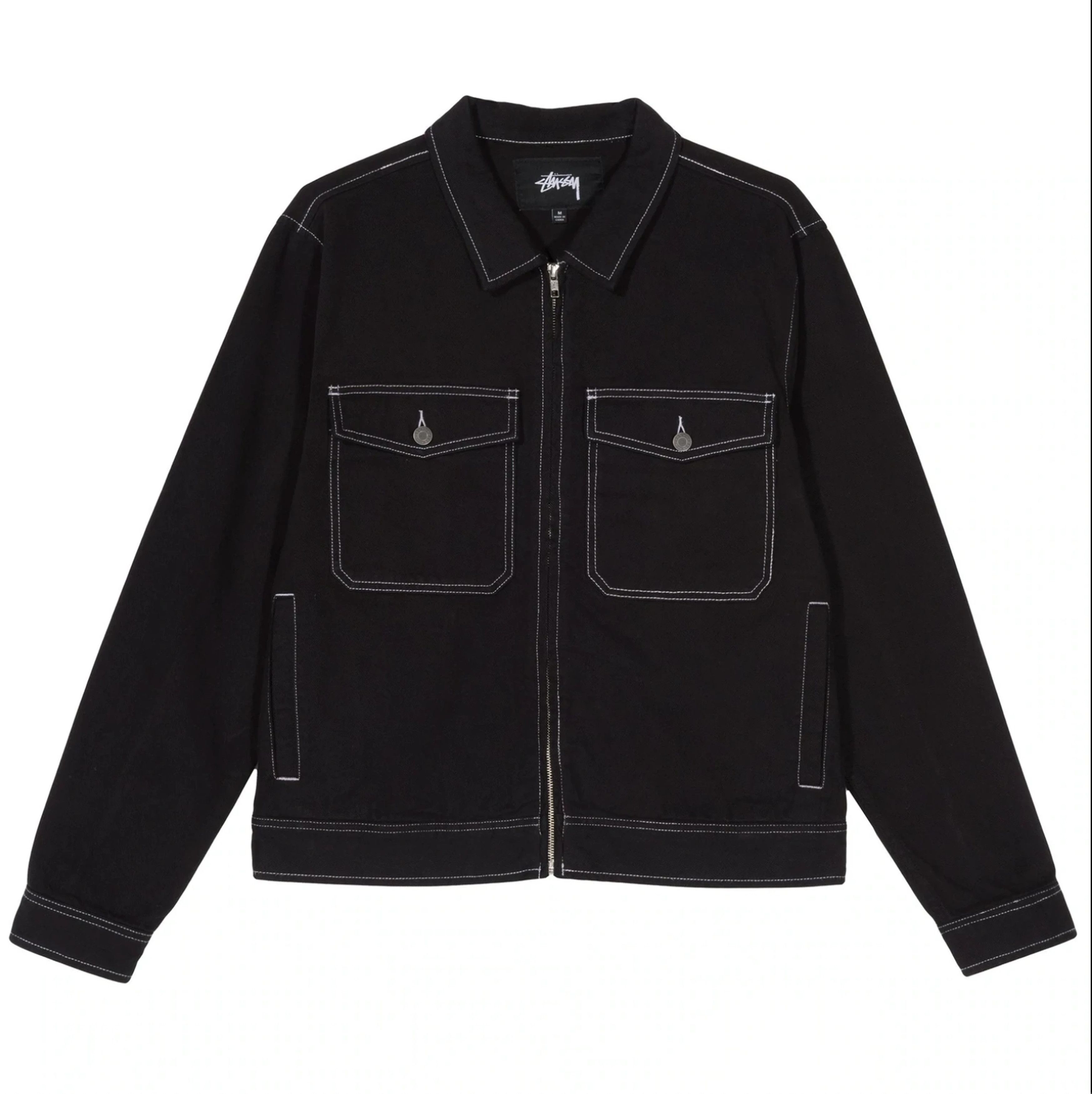 Hypebeast Streetwear Stussy Stussy Overdyed Garage Jacket Grailed