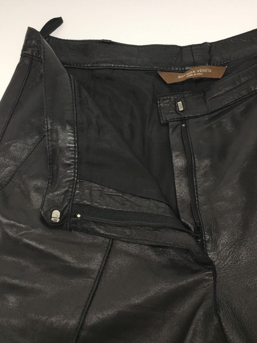 Bottega Veneta Centre Seam Leather Pants Size US 28 / EU 44 - 3 Thumbnail