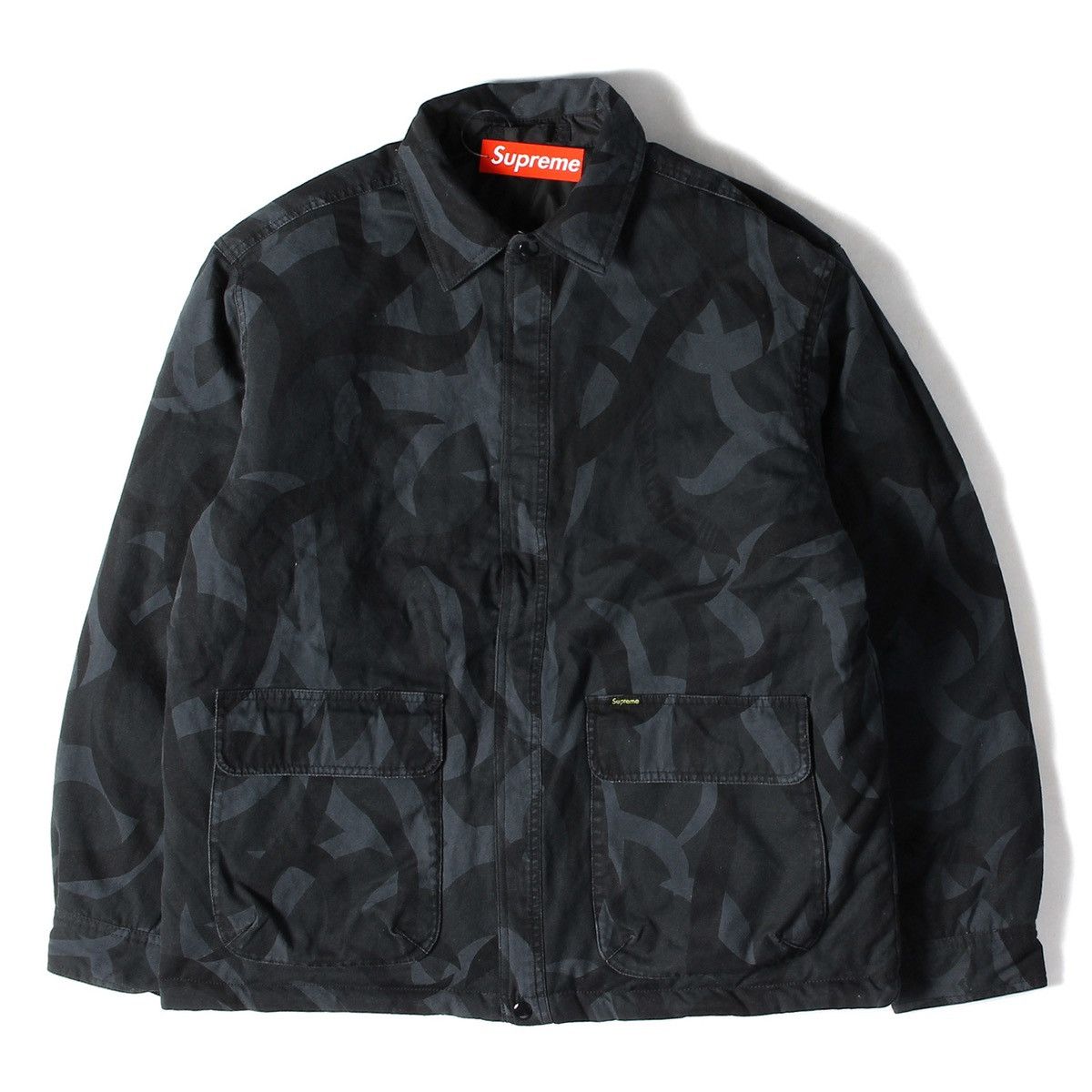 Supreme Supreme Tribal Camo Reversible Puffy work Jacket puffer 