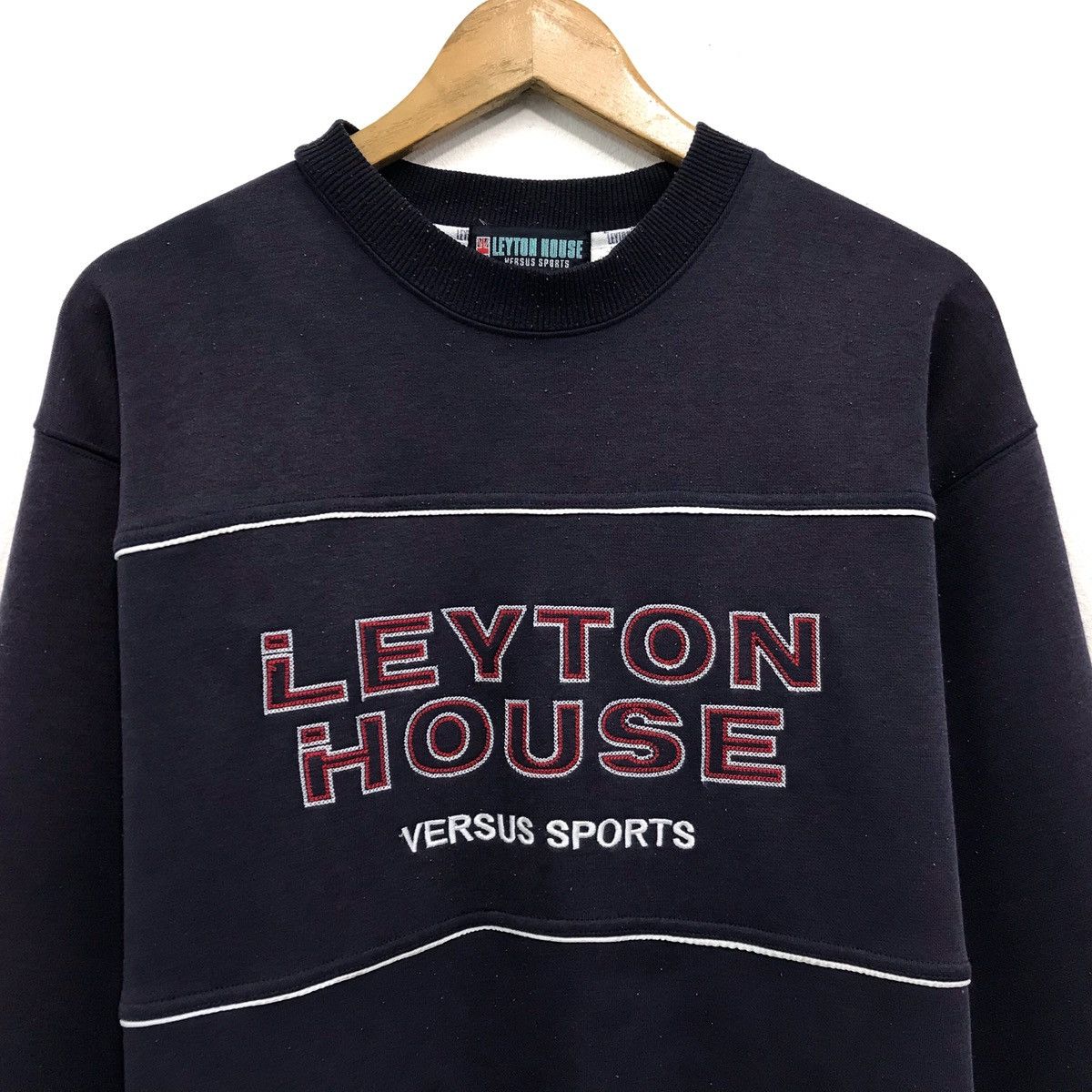 Sports Specialties × Vintage Vintage Layton House Sweatshirt Crew Neck Logo Leyton House Size US M / EU 48-50 / 2 - 2 Thumbnail