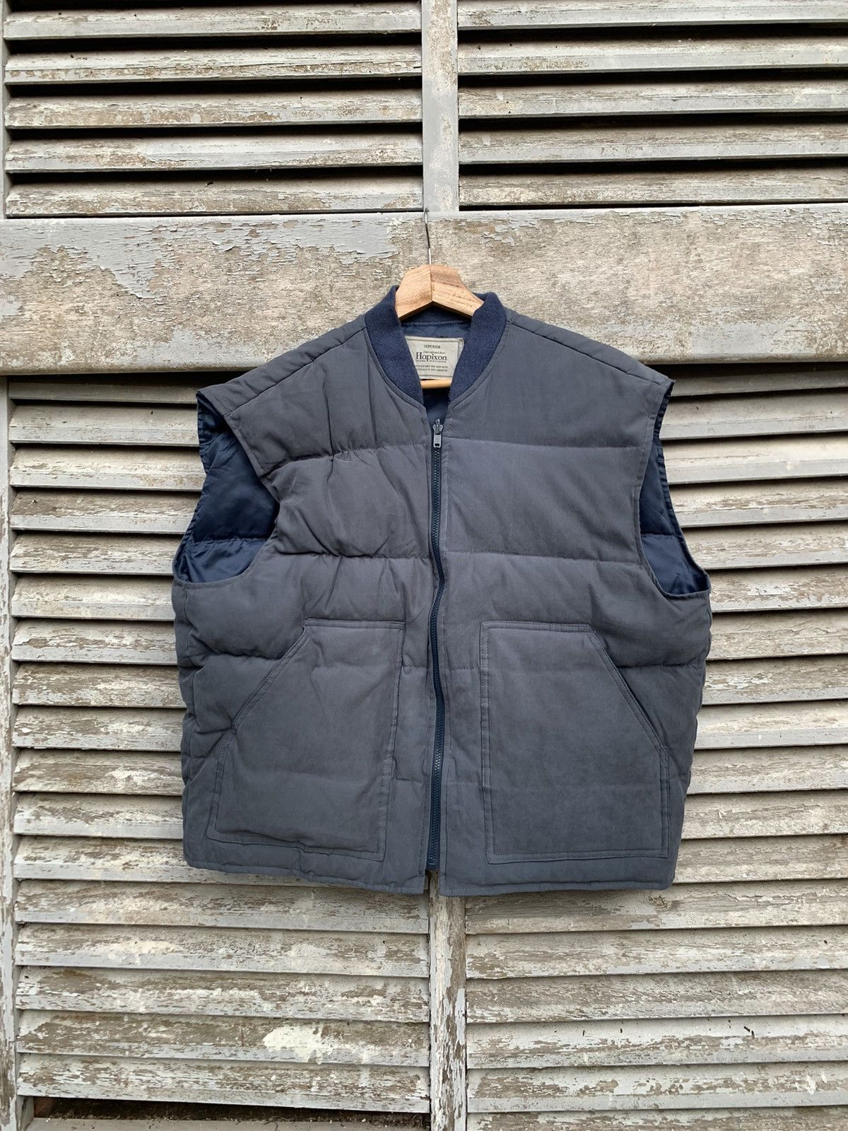 Vintage 🪖Vintage HAPIXON MILITARY STYLE Sleeveless Bomber Jacket Size US M / EU 48-50 / 2 - 1 Thumbnail