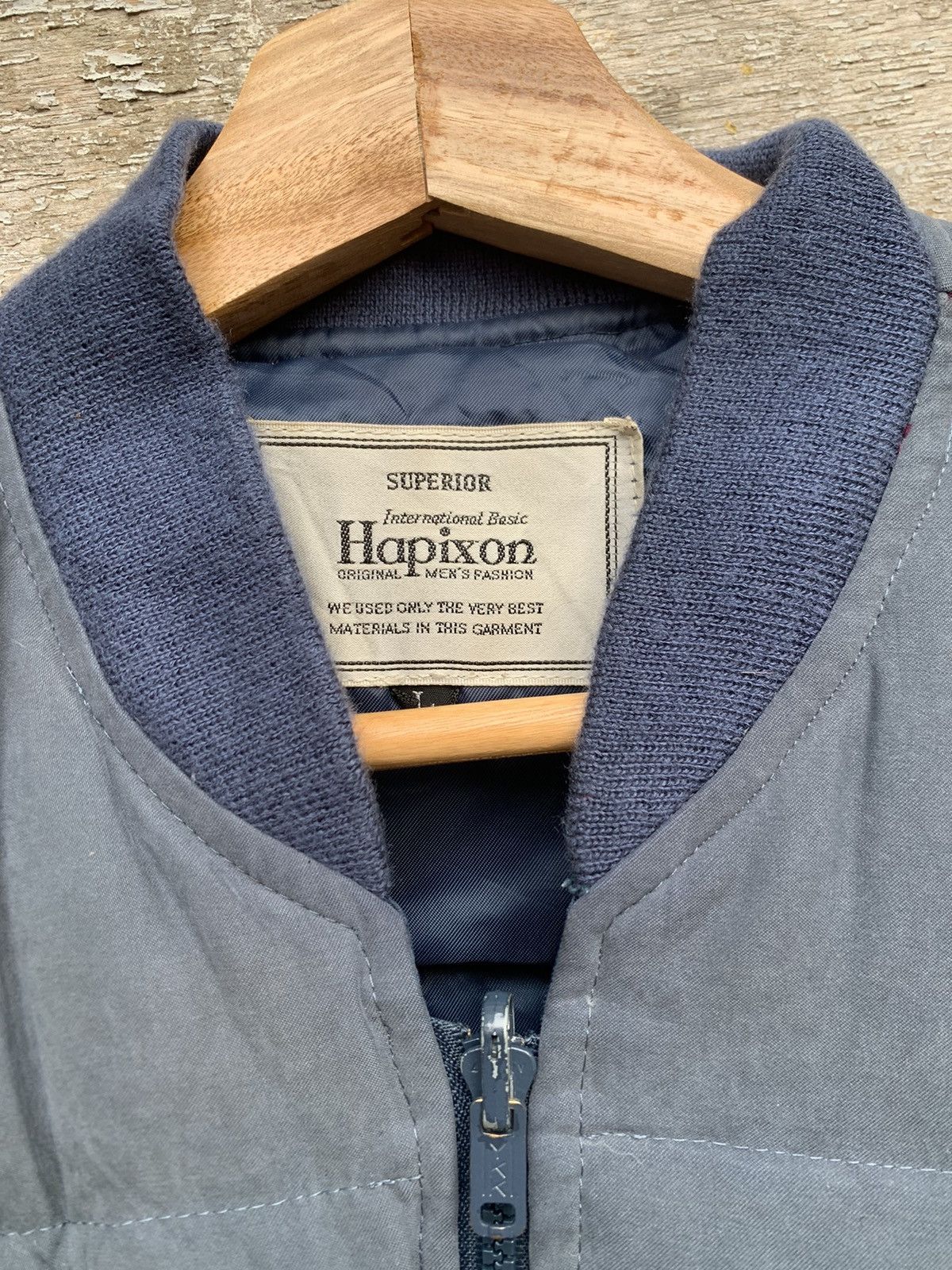Vintage 🪖Vintage HAPIXON MILITARY STYLE Sleeveless Bomber Jacket Size US M / EU 48-50 / 2 - 7 Thumbnail