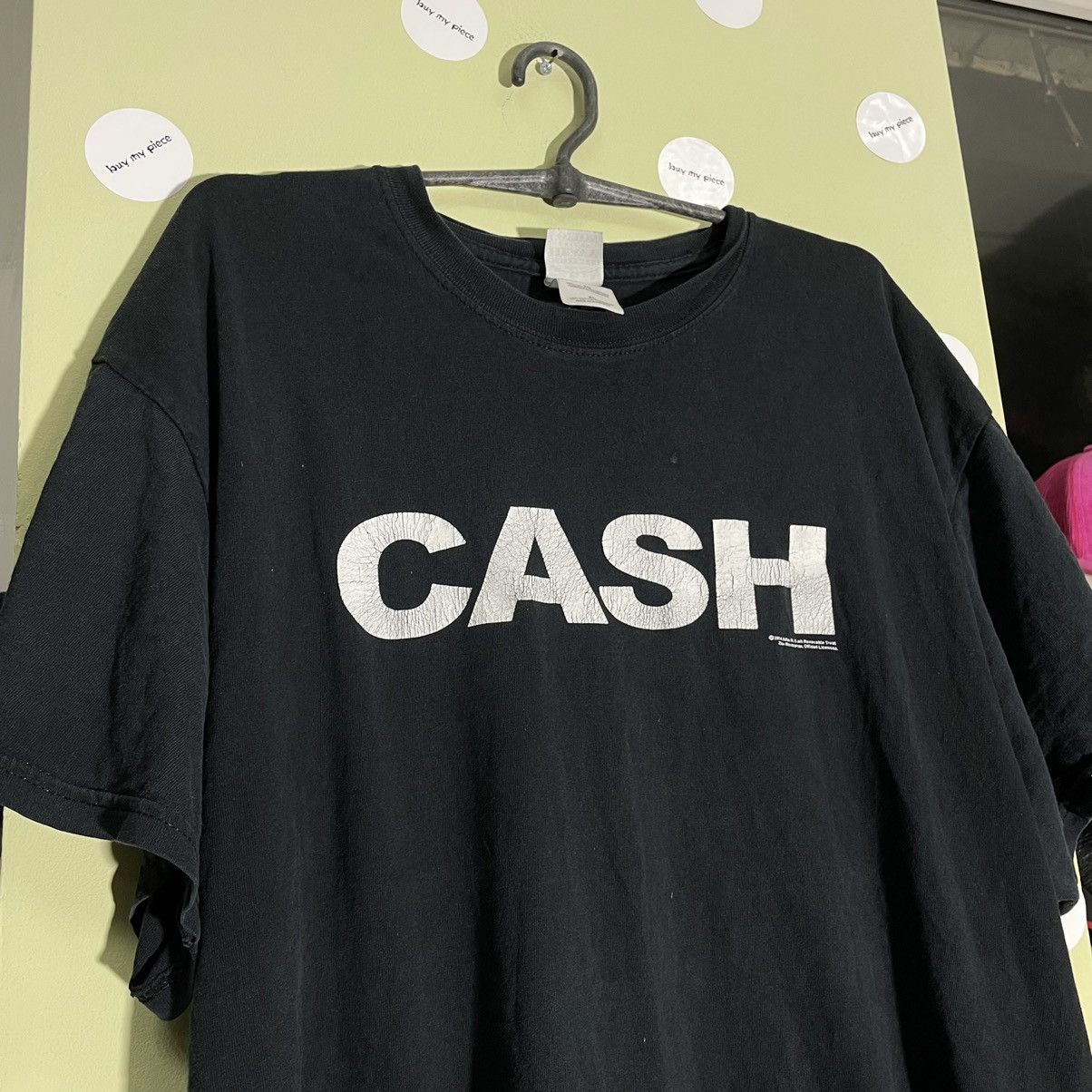 Vintage Vintage Y2K Cash Graphic Tee Oversized Streetwear Faded XL Size US XL / EU 56 / 4 - 6 Thumbnail