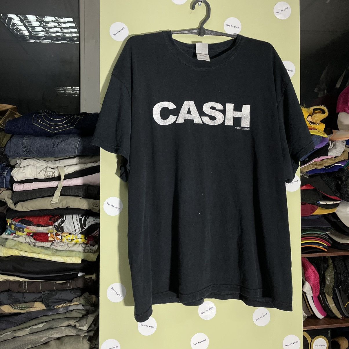 Vintage Vintage Y2K Cash Graphic Tee Oversized Streetwear Faded XL Size US XL / EU 56 / 4 - 4 Thumbnail