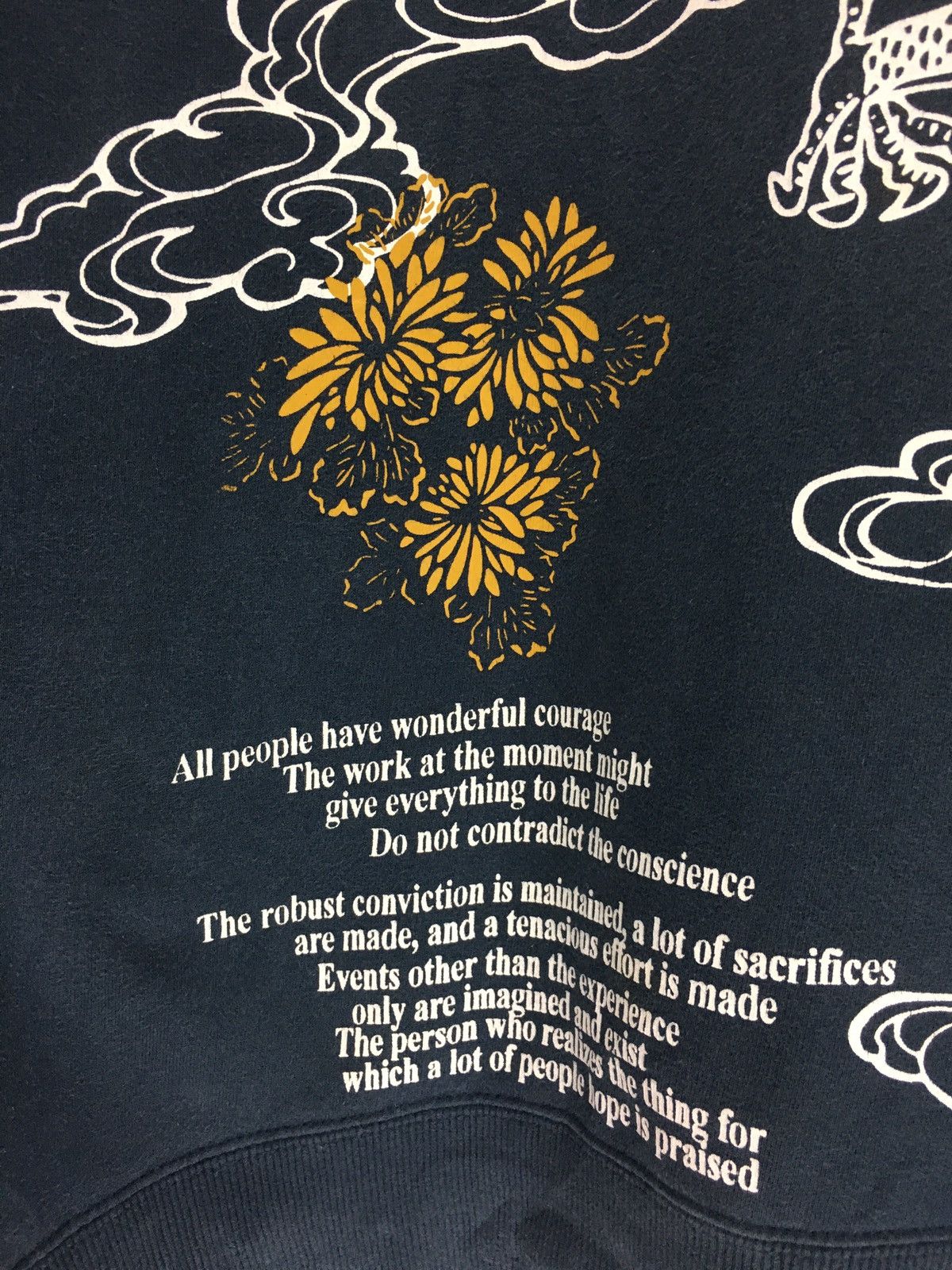 Japanese Brand Vintage Sukajan Dragon Motif Full Print Sweatshirt Size US L / EU 52-54 / 3 - 5 Thumbnail
