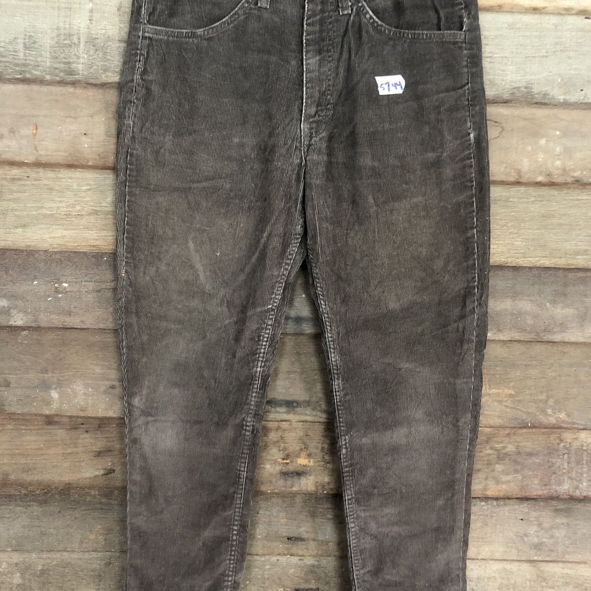 Levi's Levis vintage Conduroy Brown Denim Pants #5744 Size US 32 / EU 48 - 4 Thumbnail