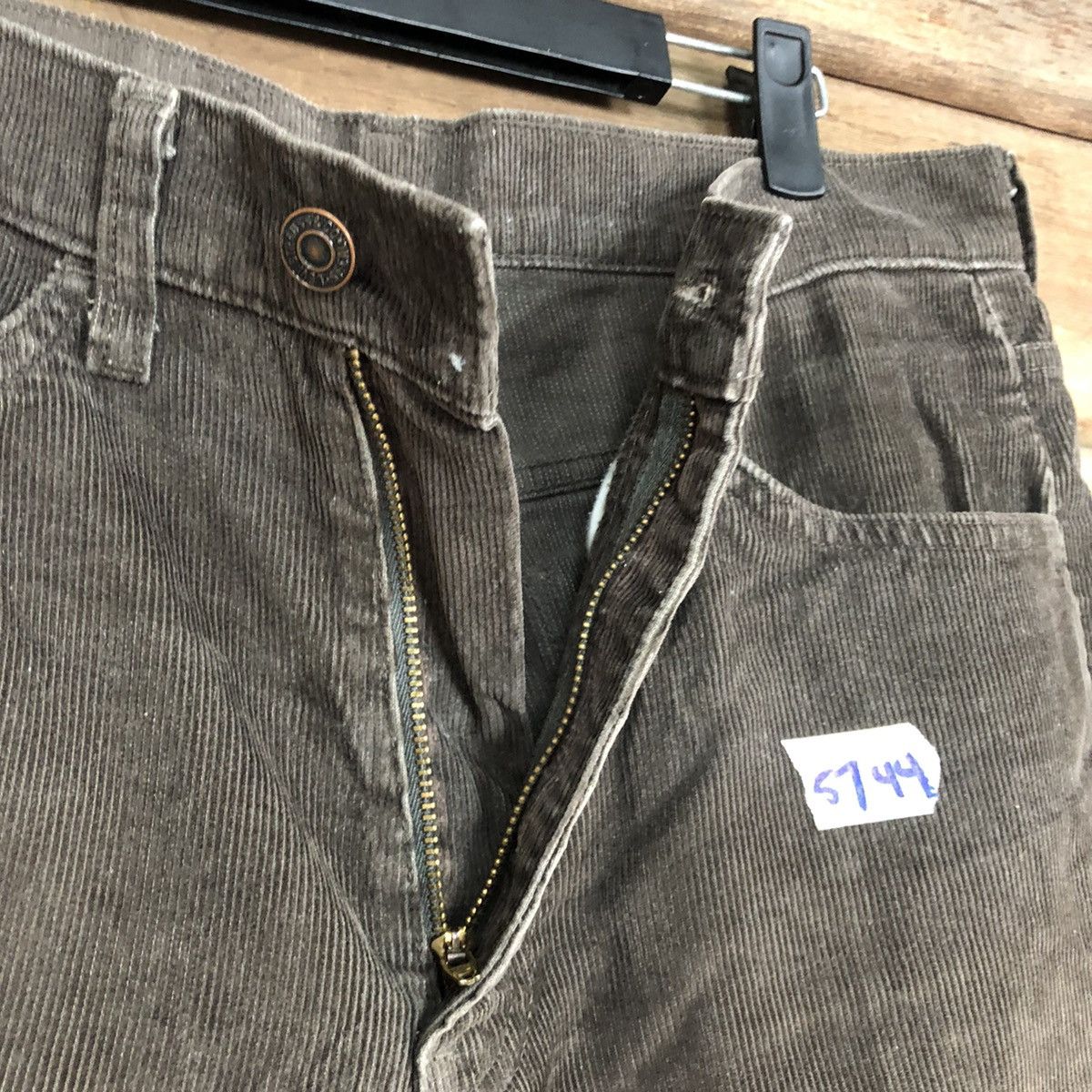 Levi's Levis vintage Conduroy Brown Denim Pants #5744 Size US 32 / EU 48 - 7 Thumbnail