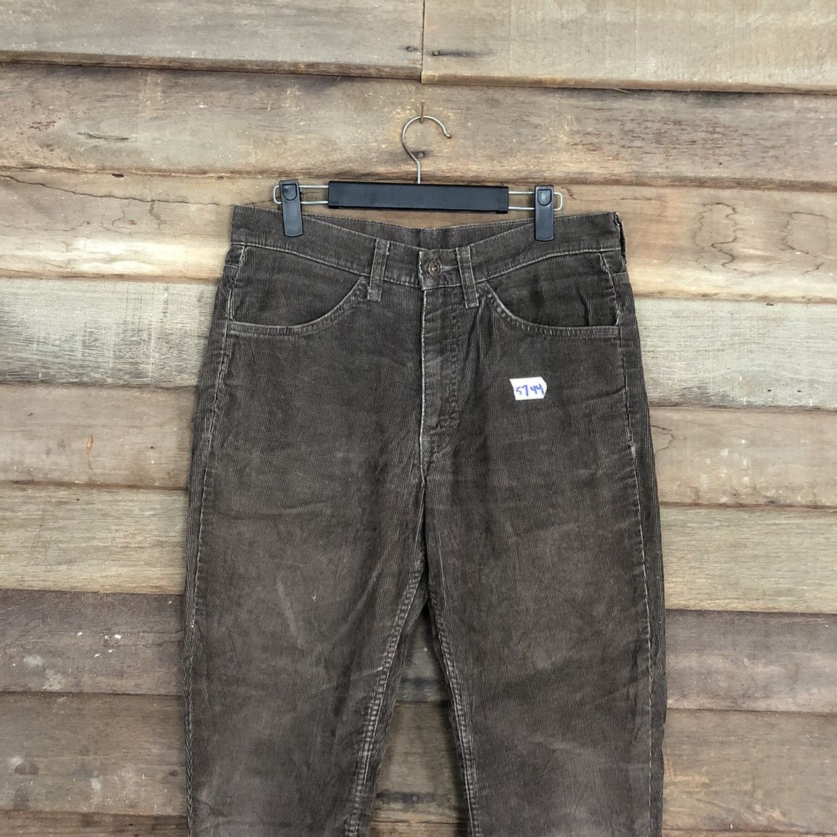 Levi's Levis vintage Conduroy Brown Denim Pants #5744 Size US 32 / EU 48 - 2 Thumbnail