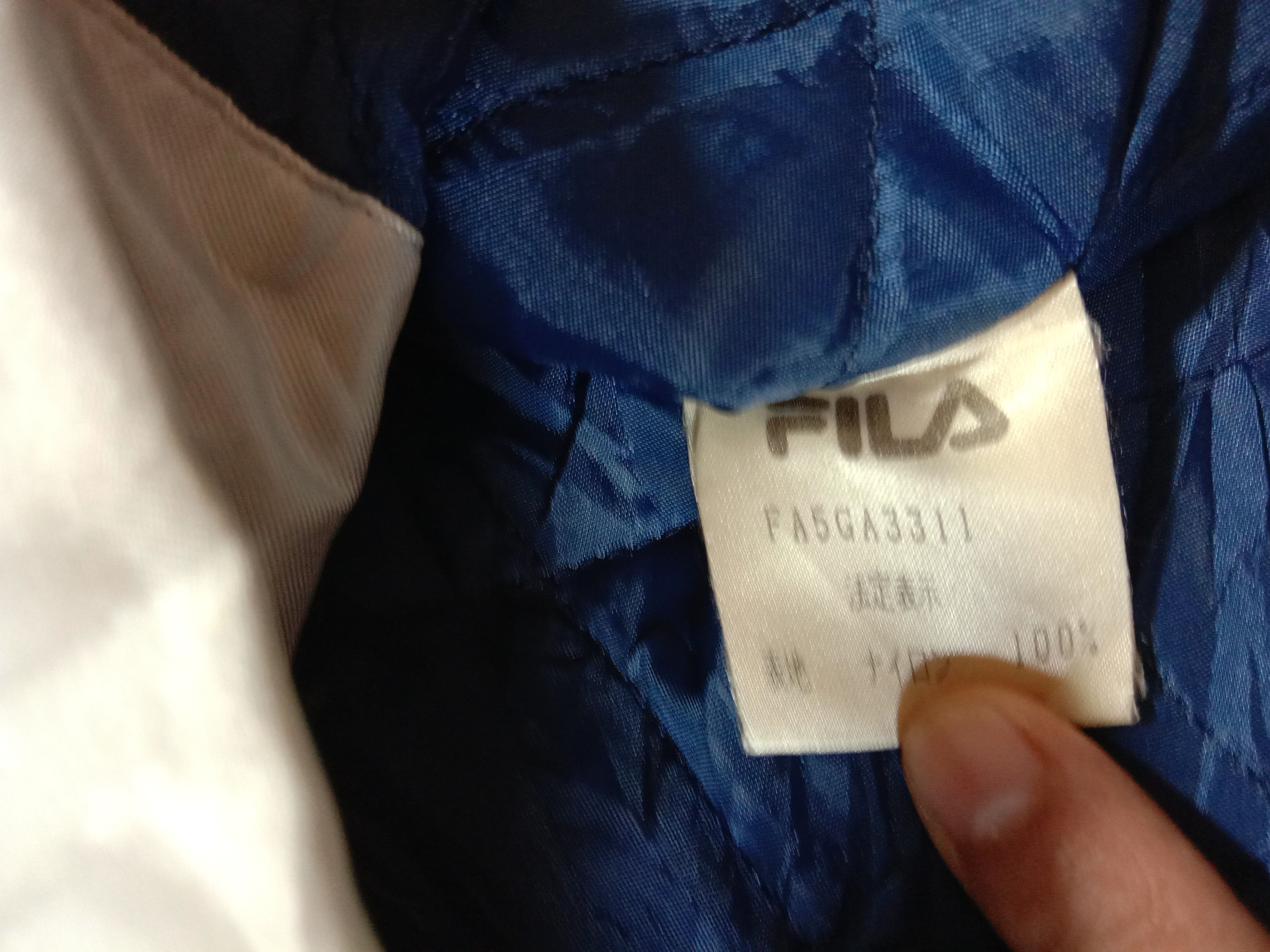 Fila FILA Invariabilita Big Logo Hoodies Jacket Size US XL / EU 56 / 4 - 6 Thumbnail