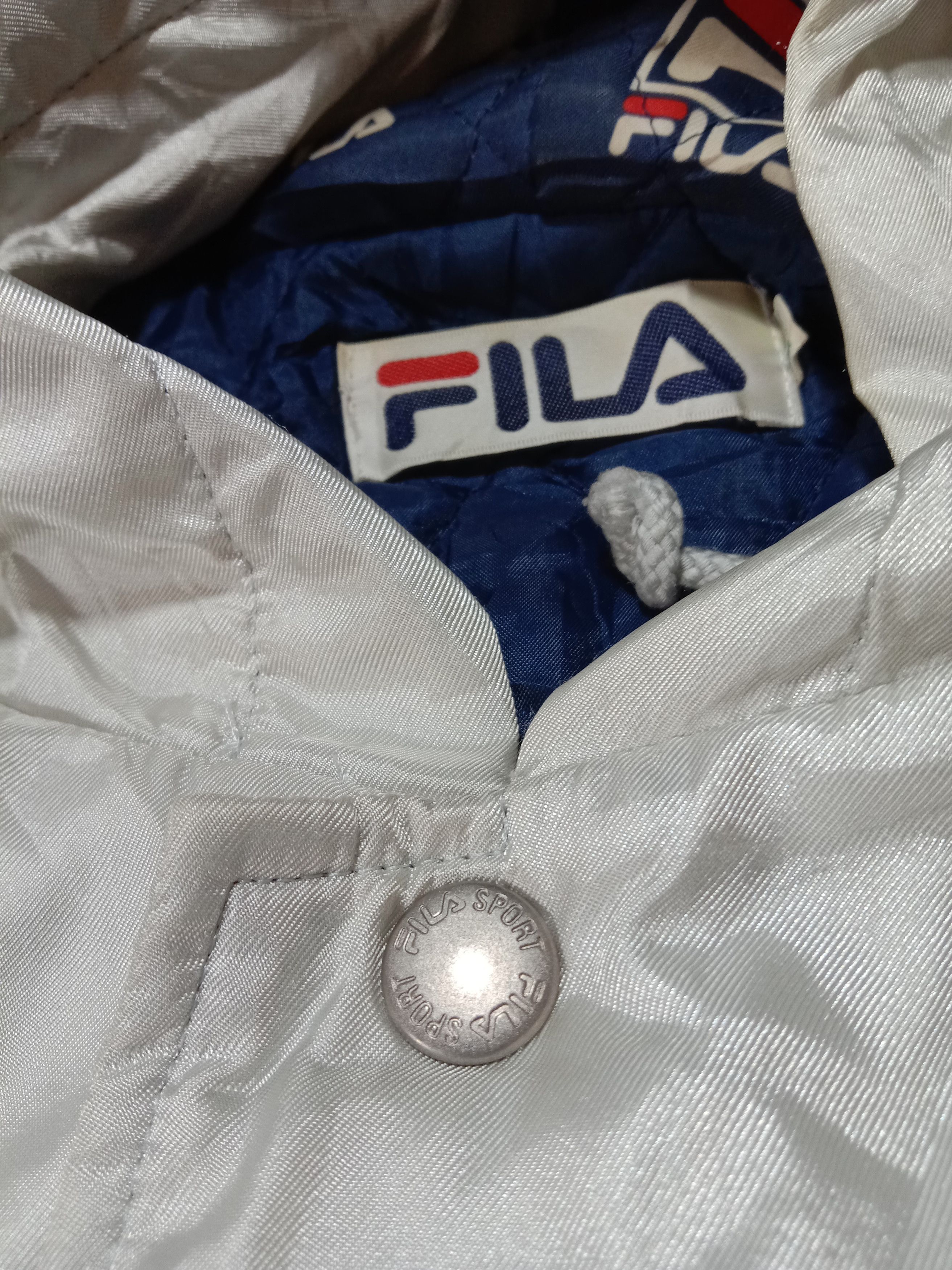 Fila FILA Invariabilita Big Logo Hoodies Jacket Size US XL / EU 56 / 4 - 5 Thumbnail