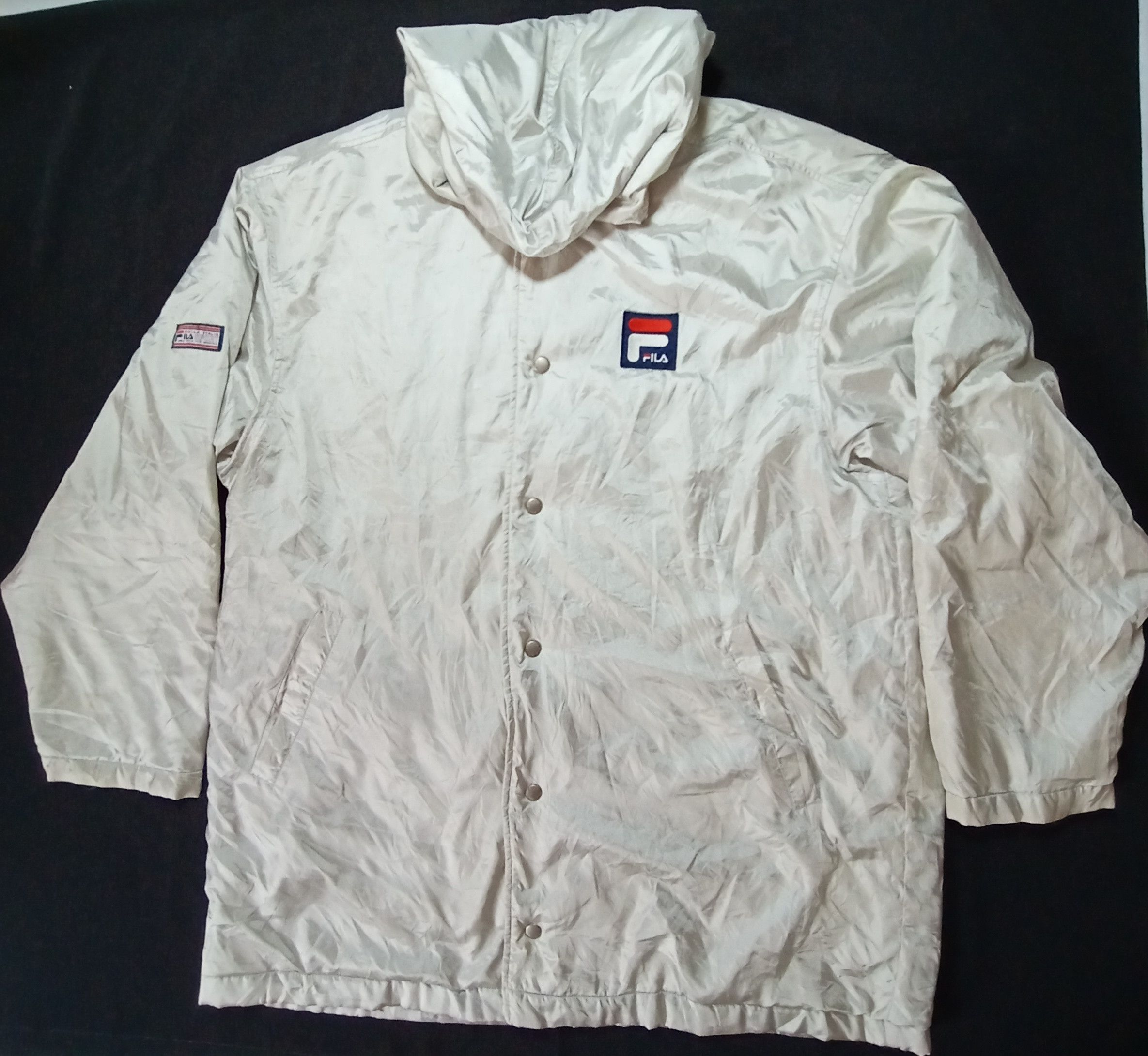 Fila FILA Invariabilita Big Logo Hoodies Jacket Size US XL / EU 56 / 4 - 2 Thumbnail