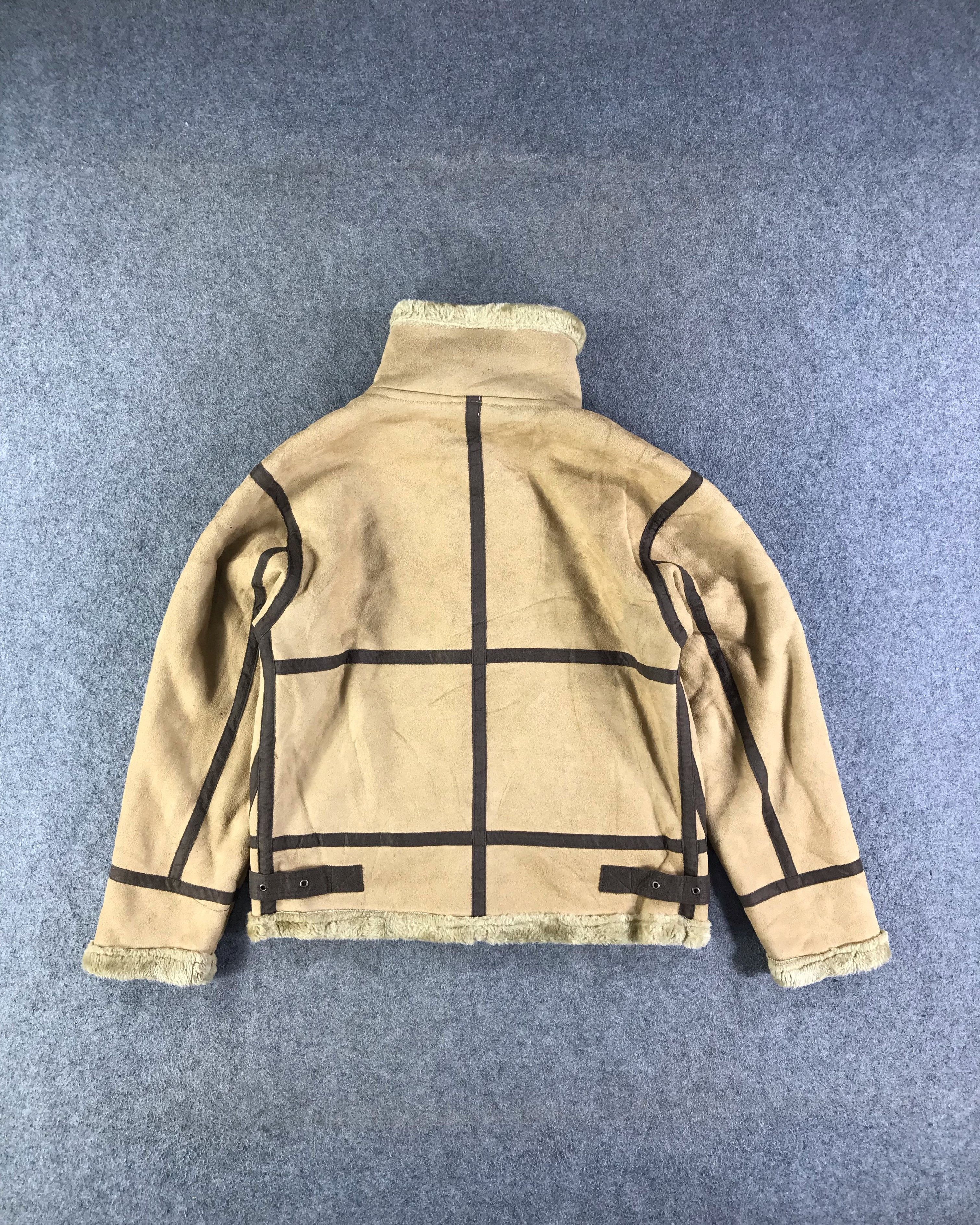 Japanese Brand × Vintage Japanese Brand Faux Shearling Jacket-JC209 Size M / US 6-8 / IT 42-44 - 3 Thumbnail