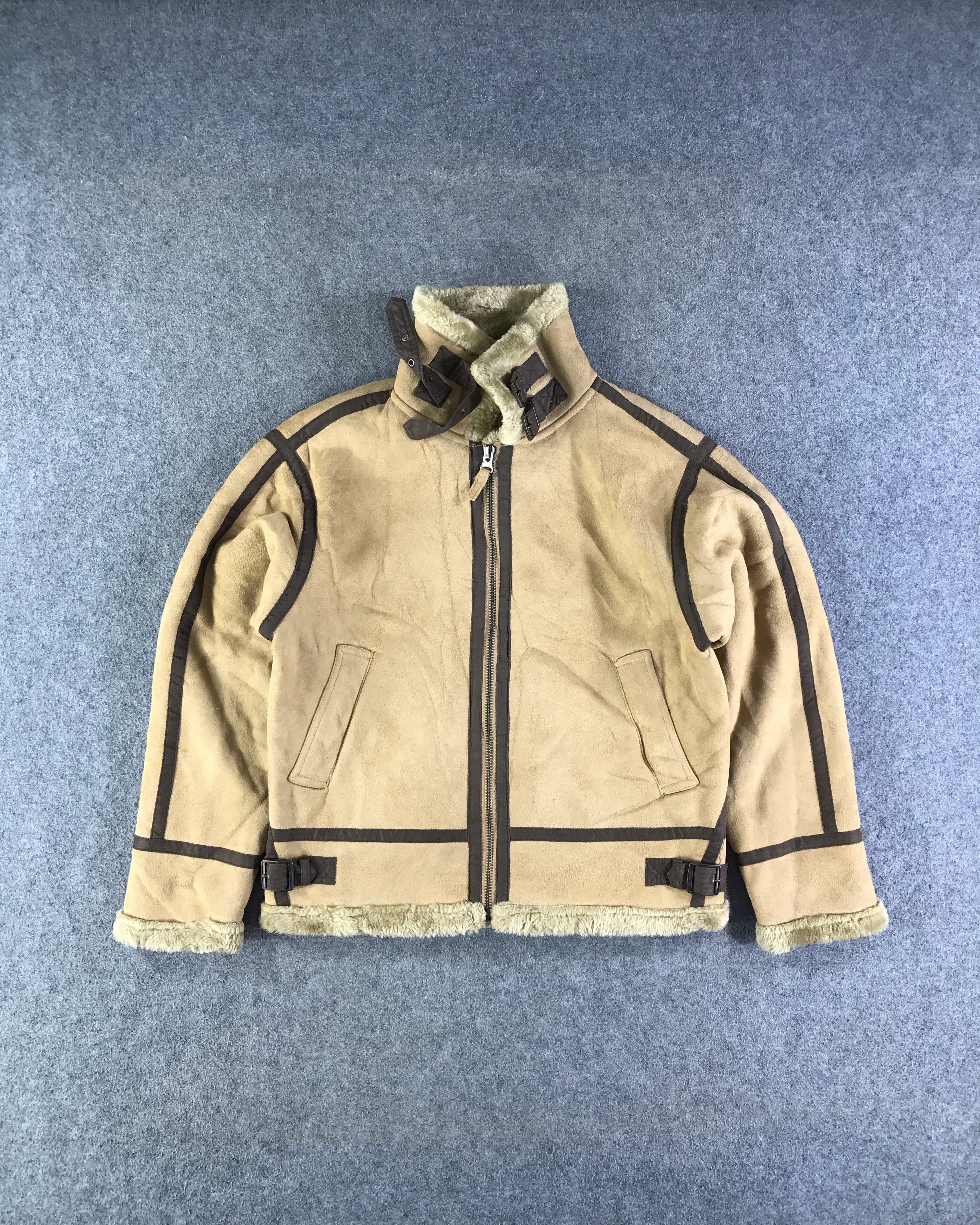 Japanese Brand × Vintage Japanese Brand Faux Shearling Jacket-JC209 Size M / US 6-8 / IT 42-44 - 1 Thumbnail