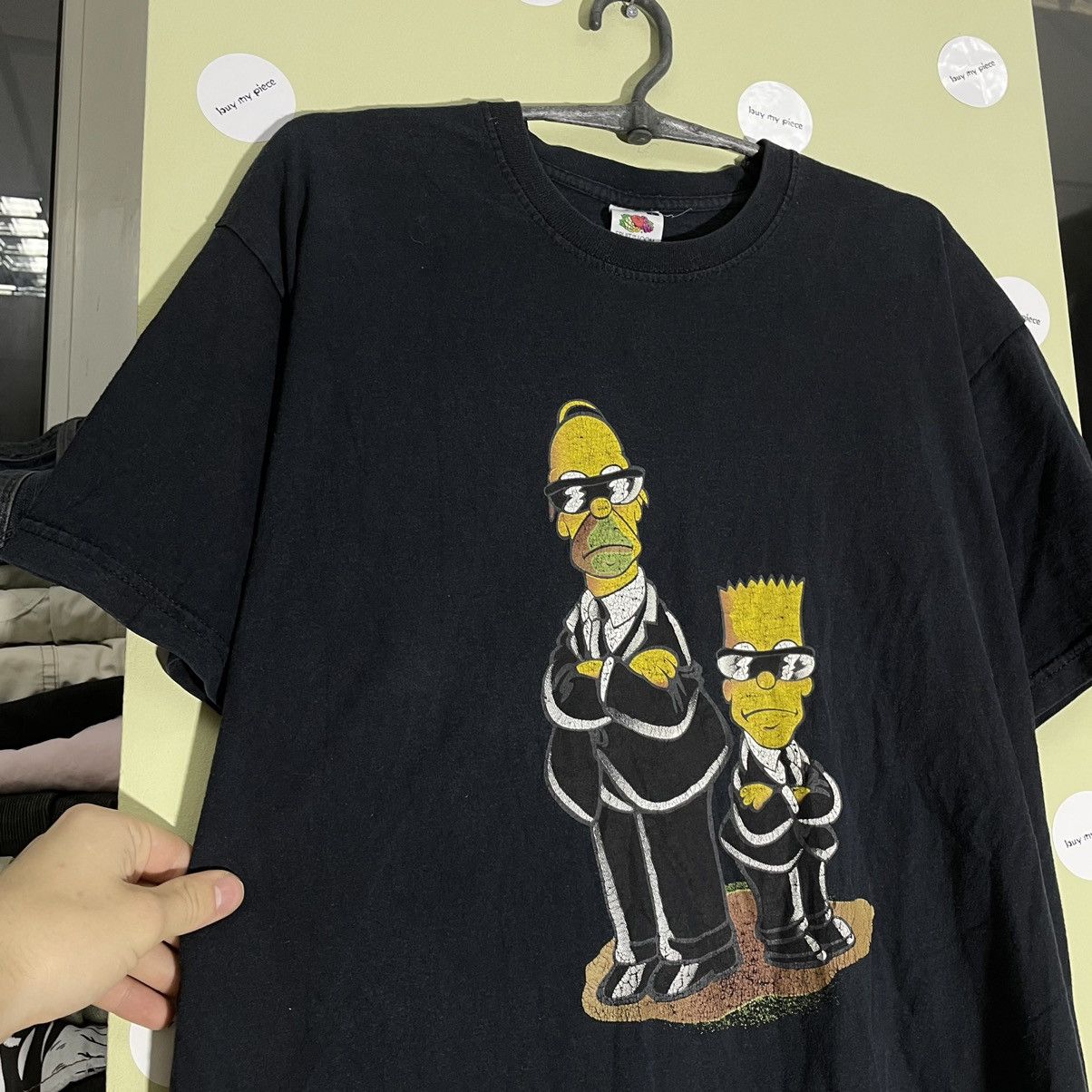 Vintage Vintage Y2K Simpson Bart Homer Graphic Tee Streetwear Boxy L Size US L / EU 52-54 / 3 - 6 Thumbnail