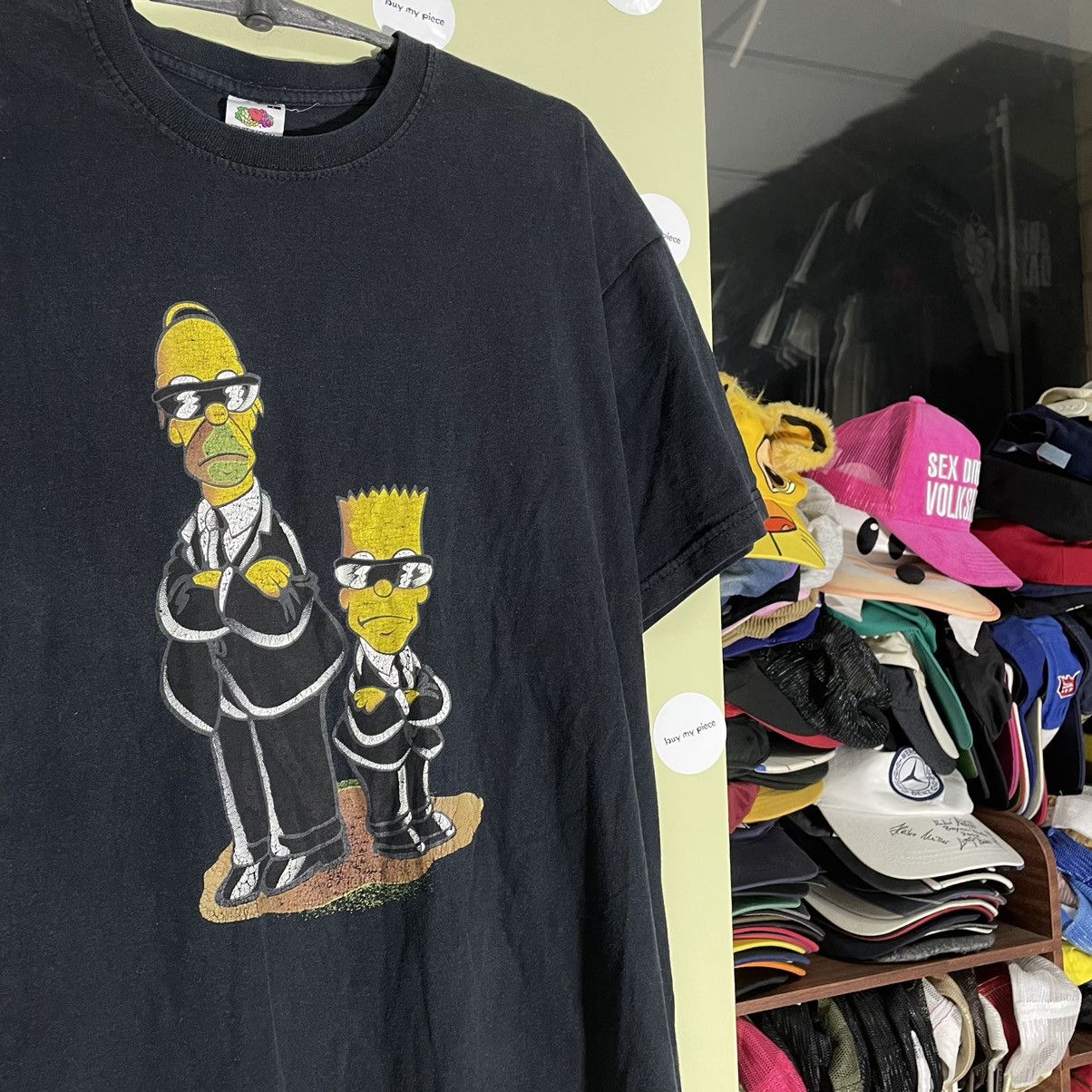 Vintage Vintage Y2K Simpson Bart Homer Graphic Tee Streetwear Boxy L Size US L / EU 52-54 / 3 - 1 Thumbnail