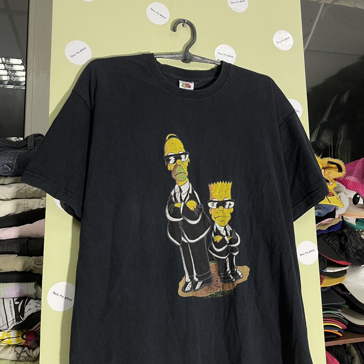 Vintage Vintage Y2K Simpson Bart Homer Graphic Tee Streetwear Boxy L Size US L / EU 52-54 / 3 - 5 Thumbnail