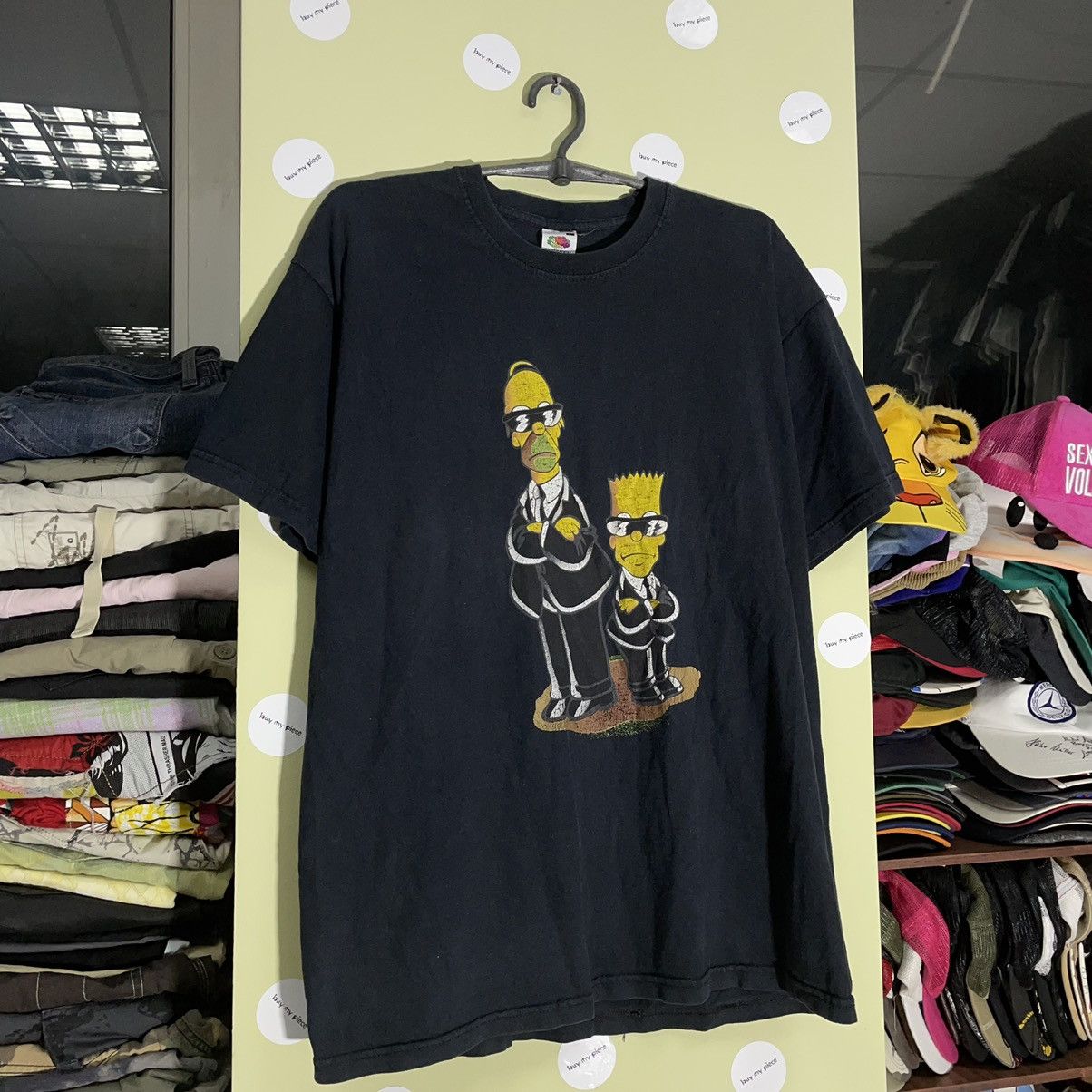 Vintage Vintage Y2K Simpson Bart Homer Graphic Tee Streetwear Boxy L Size US L / EU 52-54 / 3 - 3 Thumbnail