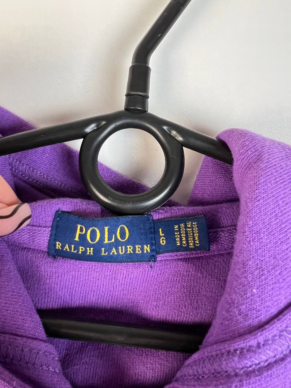 Polo Ralph Lauren × Vintage Polo Ralph Lauren luxury zip hoodie size L Size L / US 10 / IT 46 - 2 Thumbnail