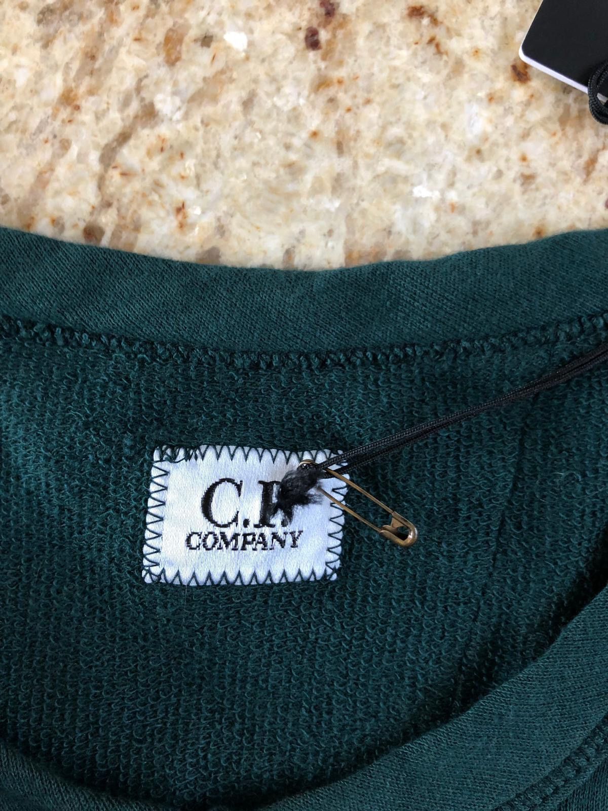 C.P. Company V Neck LS Tee in Forest Green Size US L / EU 52-54 / 3 - 4 Thumbnail