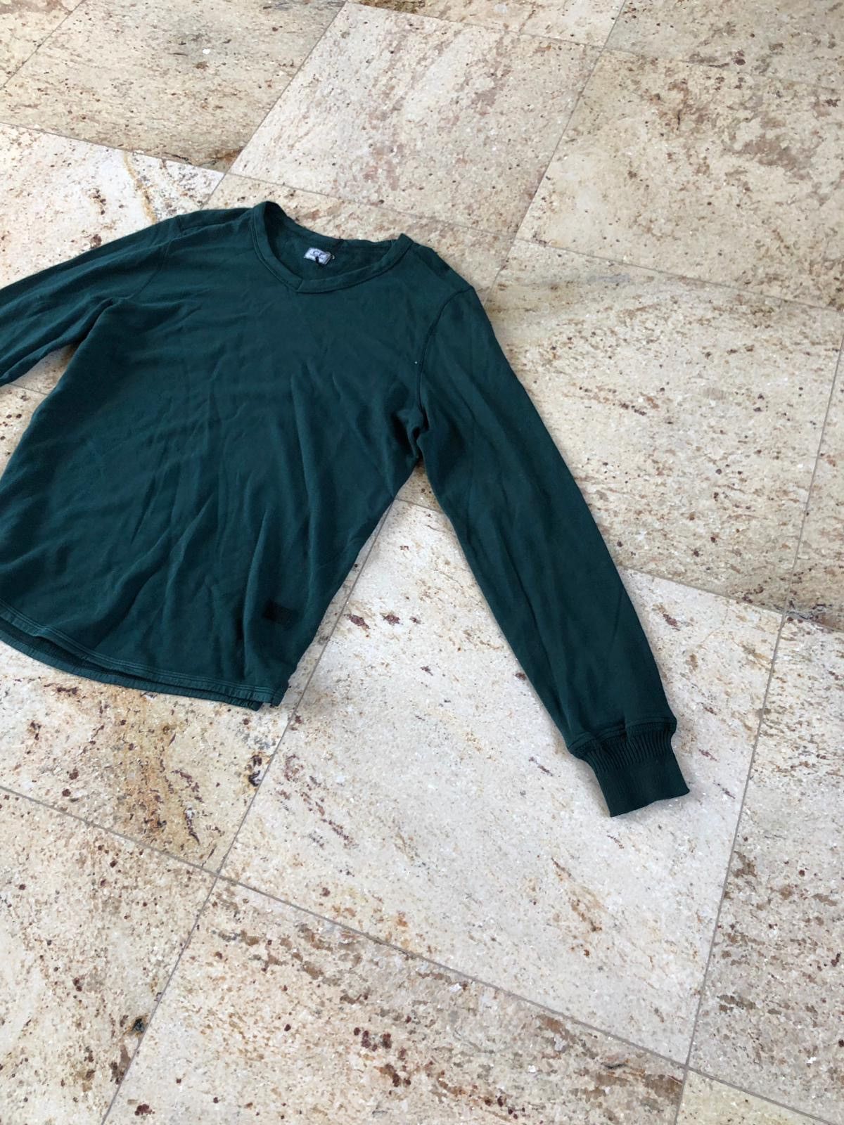 C.P. Company V Neck LS Tee in Forest Green Size US L / EU 52-54 / 3 - 3 Thumbnail