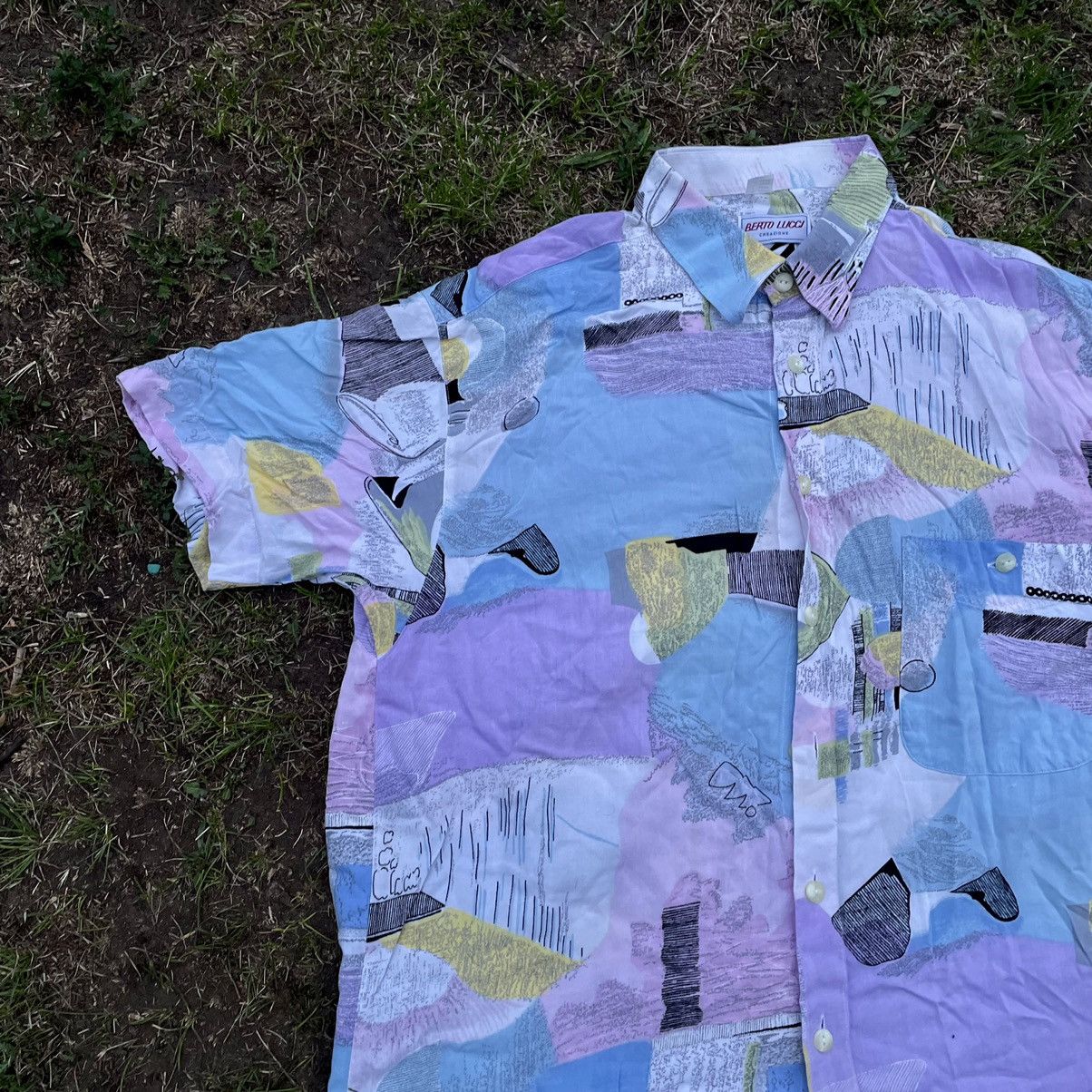 Vintage Vintage 90s Aloha Hawaiian Shirt All Over Print Streetwear X Size US XL / EU 56 / 4 - 3 Thumbnail