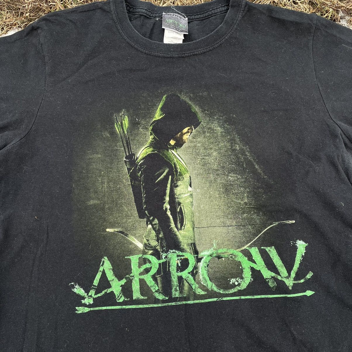 Vintage Vintage 90s Arrow Graphic Tee Sun Faded Grunge Baggy Slim M Size US M / EU 48-50 / 2 - 4 Thumbnail