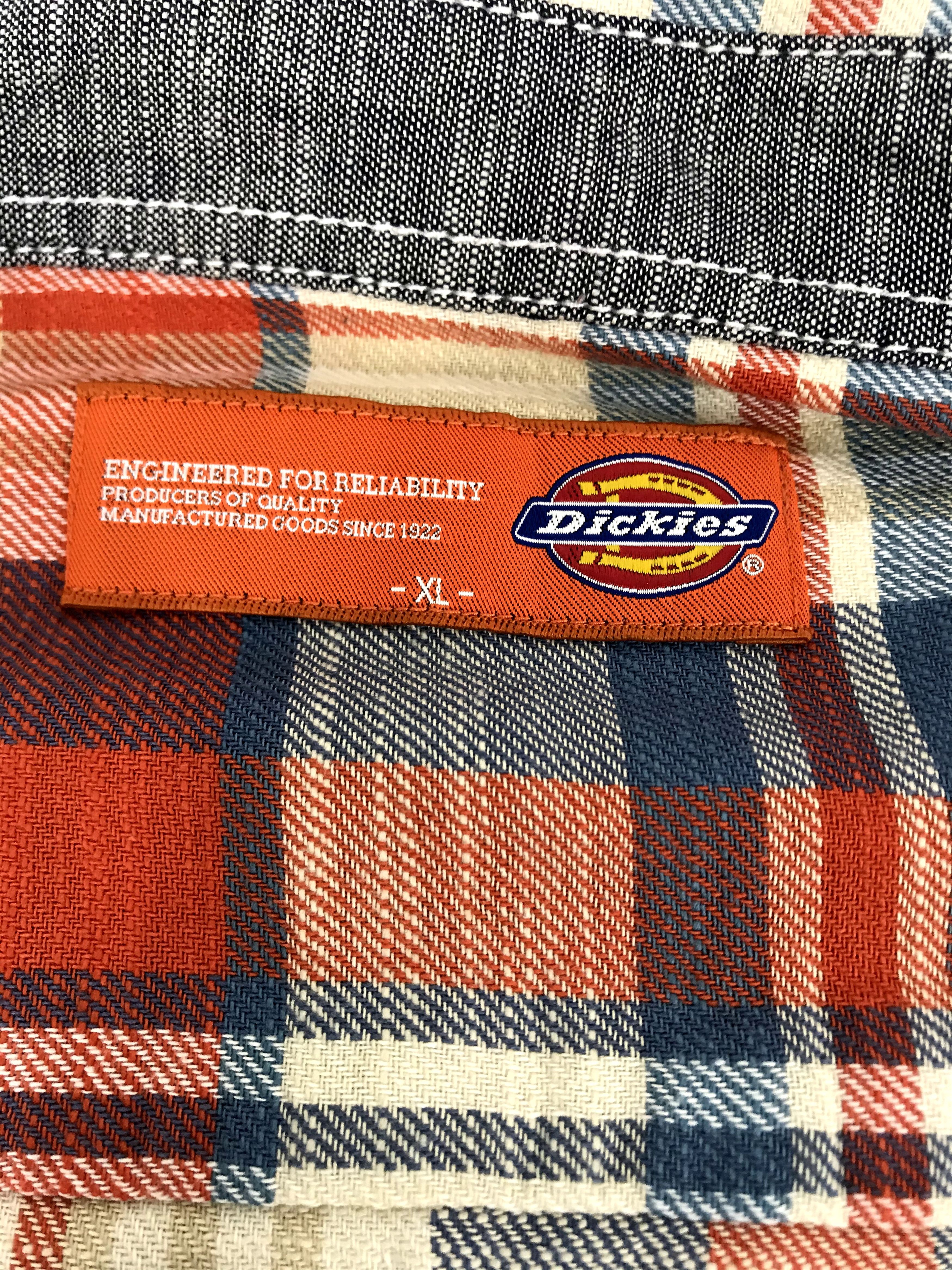 Dickies Vintage Dickies Flannel Engineered Double Pockets Button Up Size US L / EU 52-54 / 3 - 7 Thumbnail