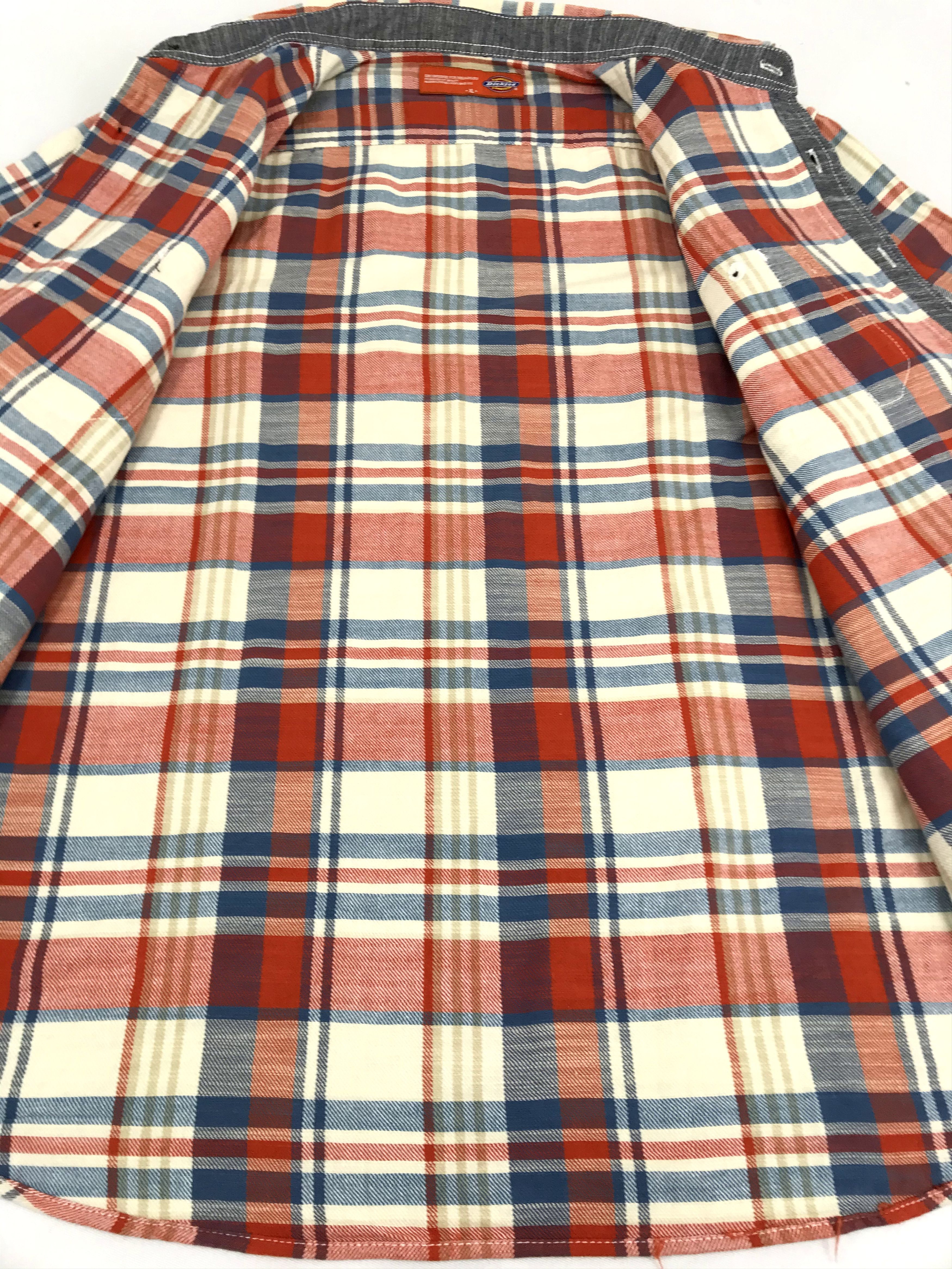 Dickies Vintage Dickies Flannel Engineered Double Pockets Button Up Size US L / EU 52-54 / 3 - 6 Thumbnail