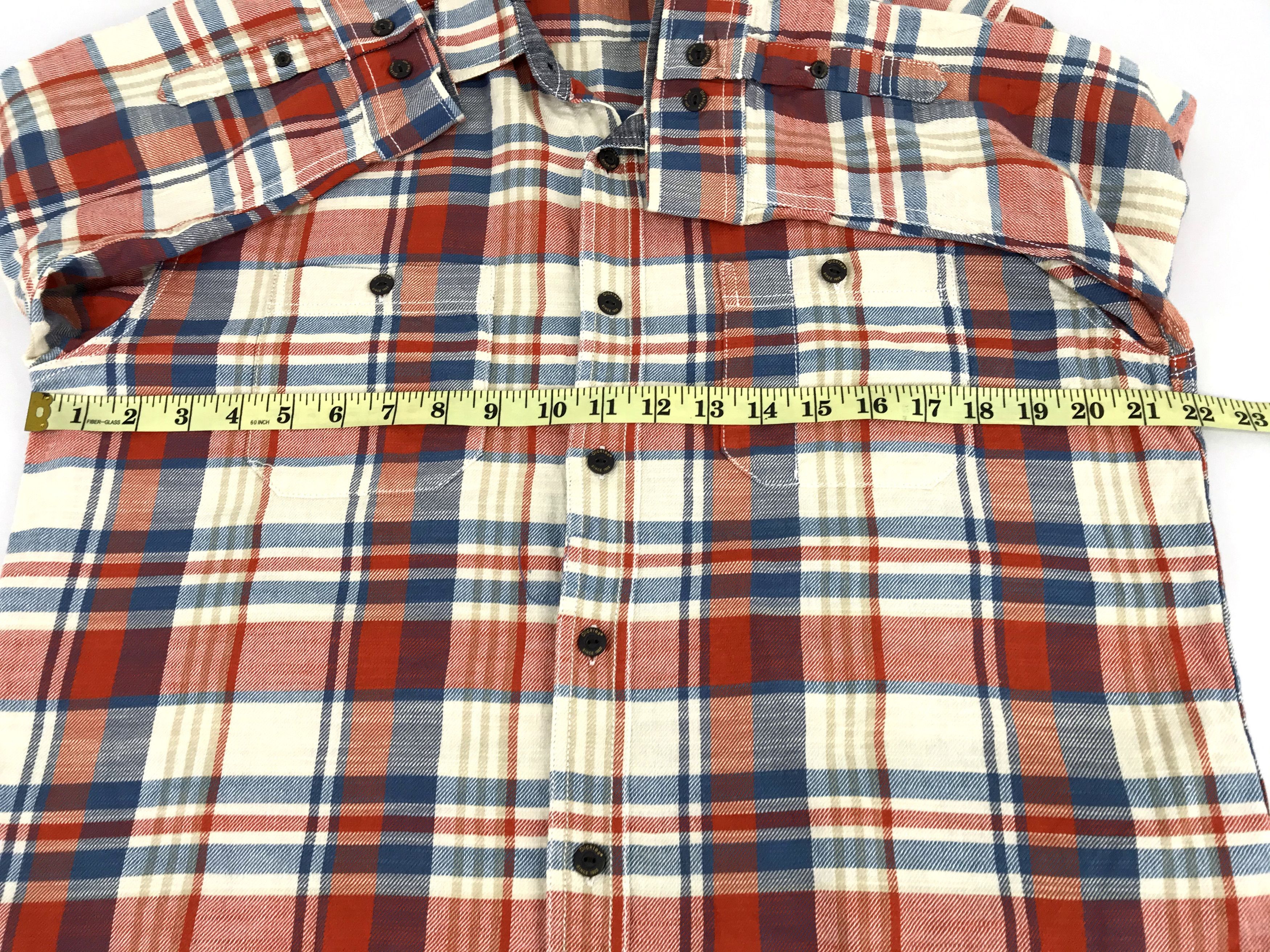 Dickies Vintage Dickies Flannel Engineered Double Pockets Button Up Size US L / EU 52-54 / 3 - 10 Thumbnail