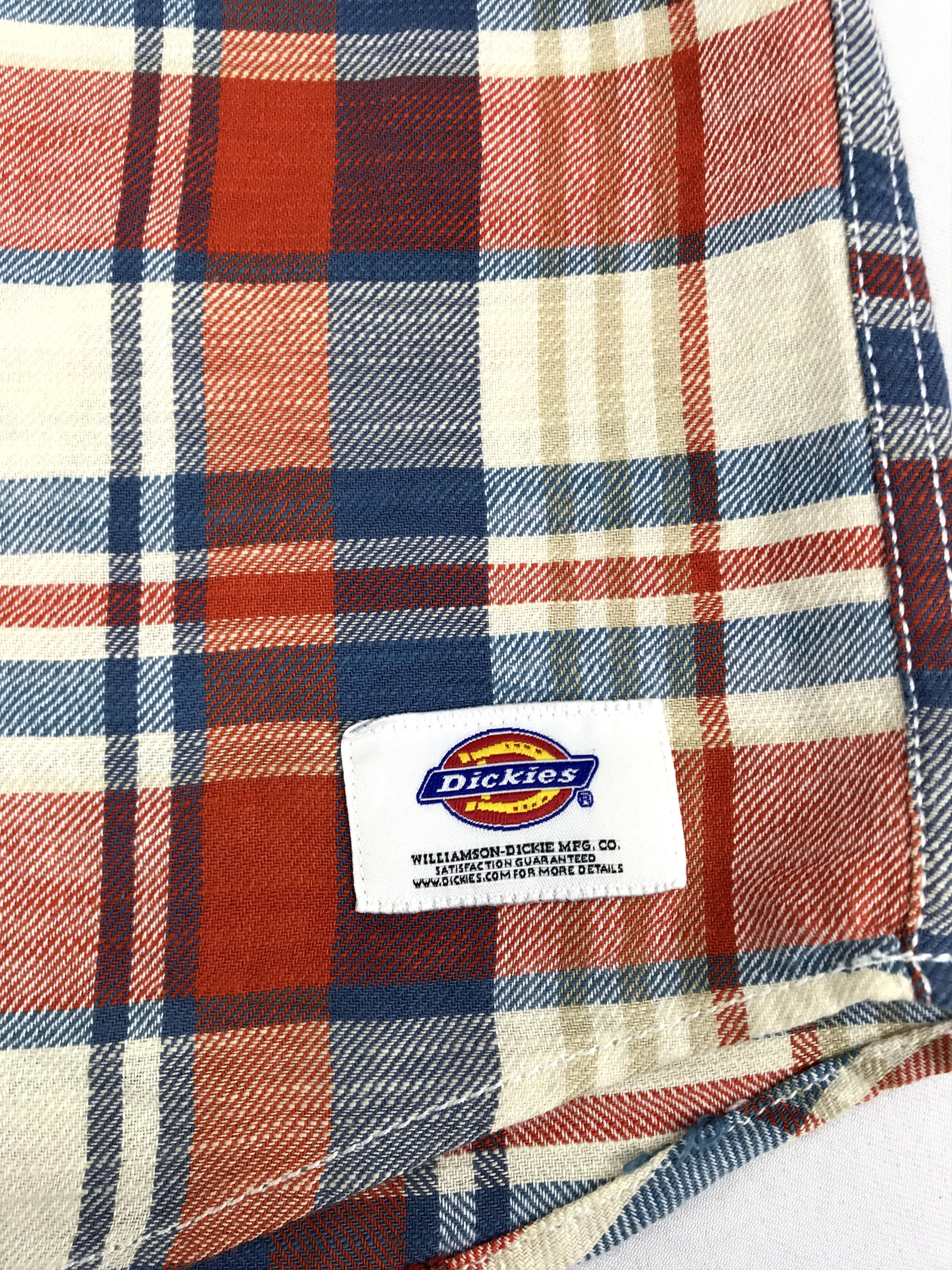 Dickies Vintage Dickies Flannel Engineered Double Pockets Button Up Size US L / EU 52-54 / 3 - 4 Thumbnail