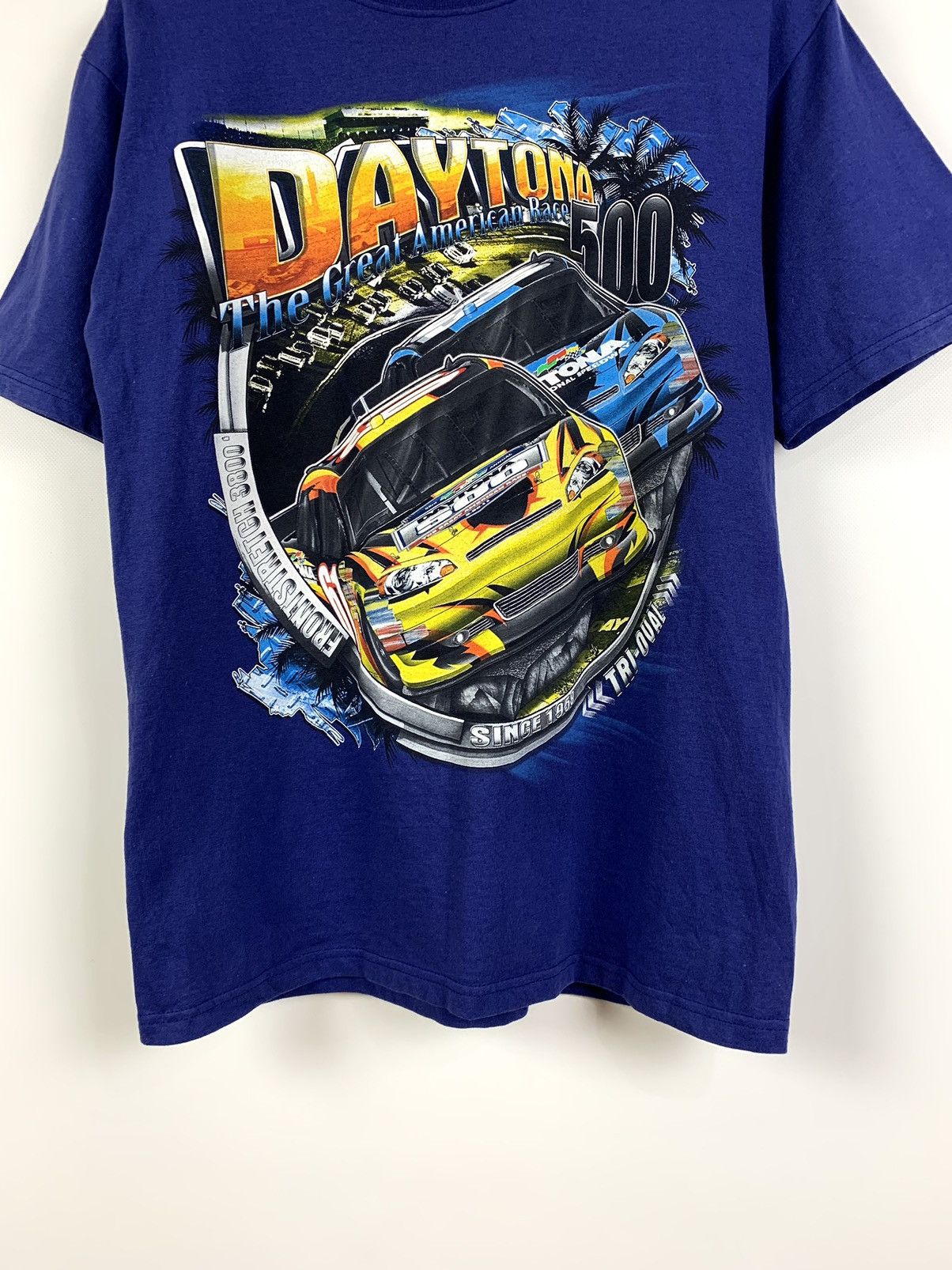 NASCAR Vintage NASCAR Daytona 500 Great American Race T-Shirt Size US M / EU 48-50 / 2 - 7 Thumbnail