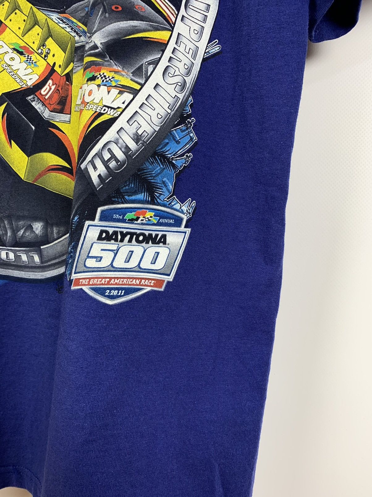 NASCAR Vintage NASCAR Daytona 500 Great American Race T-Shirt Size US M / EU 48-50 / 2 - 10 Thumbnail