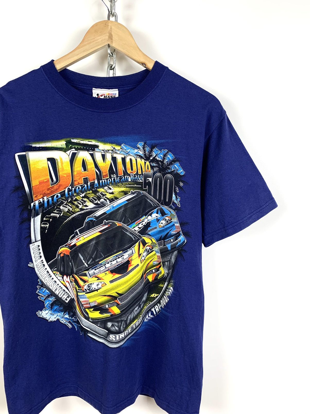 NASCAR Vintage NASCAR Daytona 500 Great American Race T-Shirt Size US M / EU 48-50 / 2 - 3 Thumbnail