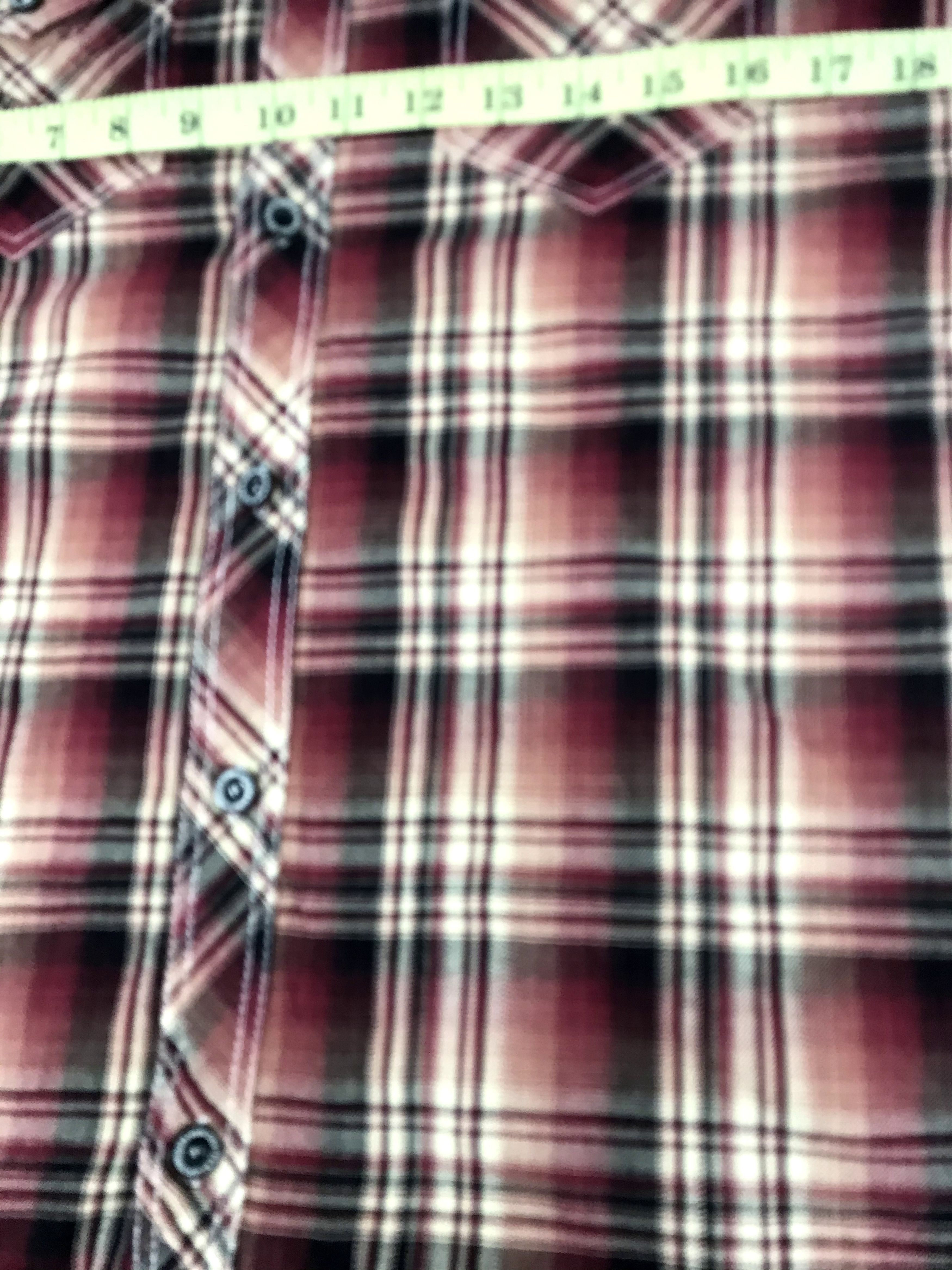 Flannel Vintage Russ-k Flannel Shirt Double Pockets Button Down Size US L / EU 52-54 / 3 - 10 Thumbnail