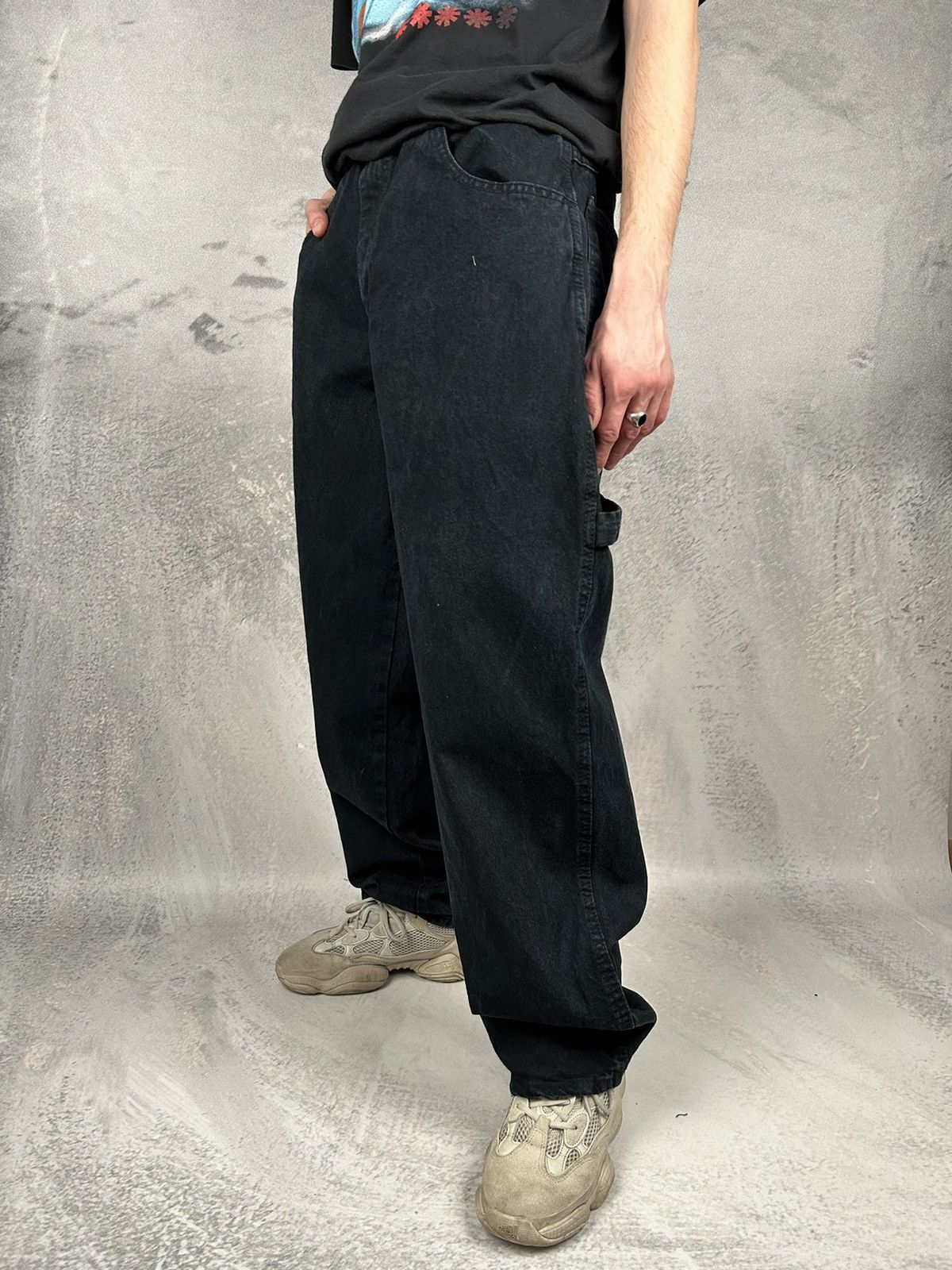 Nike Vintage Nike Carpenter Baggy Denim Pants Ultra Rare 90s USA Size US 38 / EU 54 - 2 Thumbnail