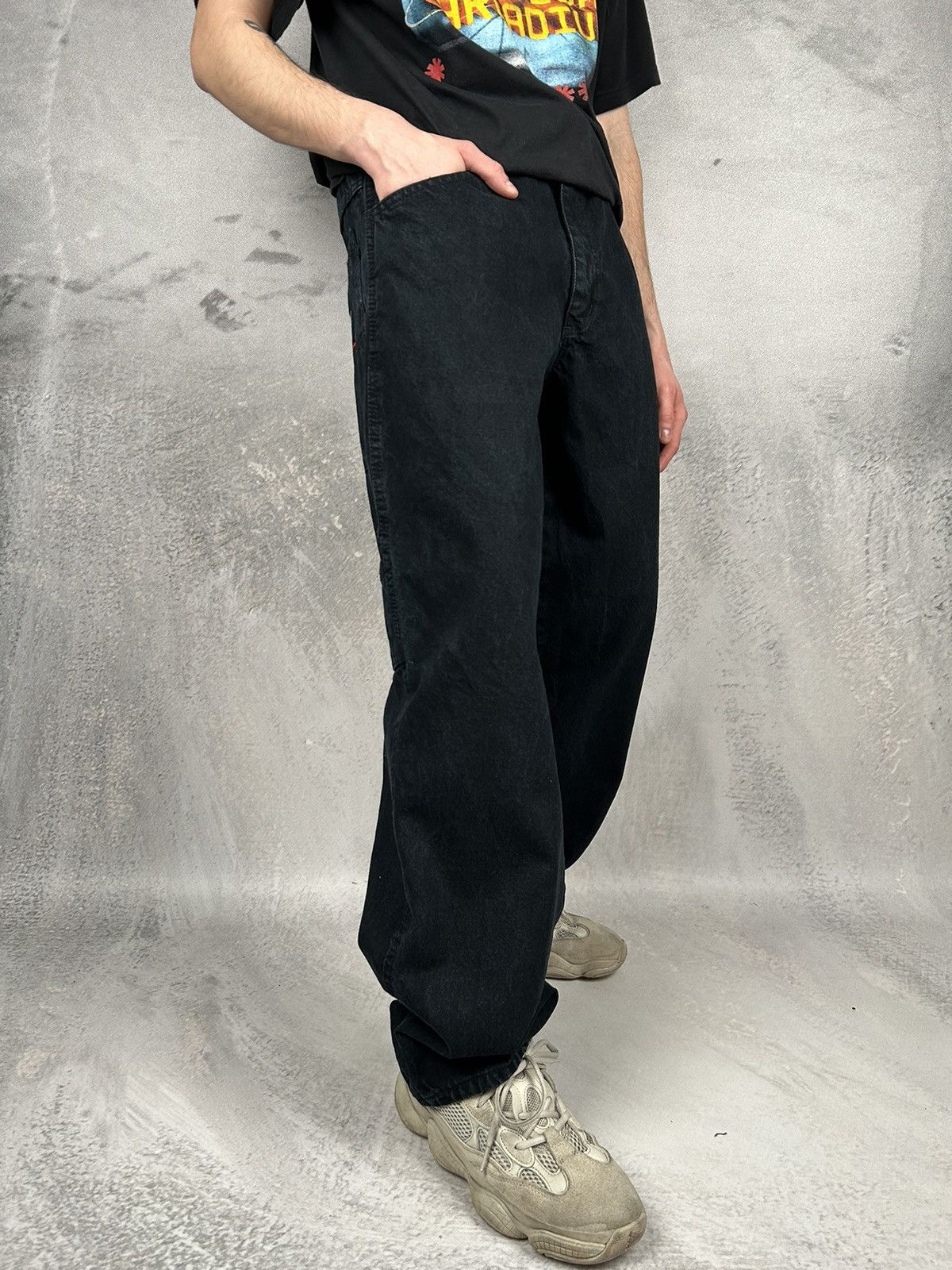 Nike Vintage Nike Carpenter Baggy Denim Pants Ultra Rare 90s USA Size US 38 / EU 54 - 4 Thumbnail